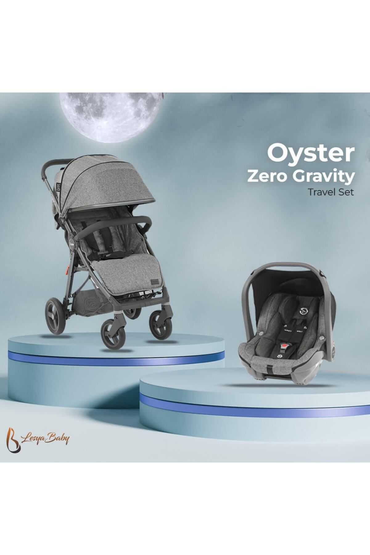 Oyster Zero Gravity Travel Set Mercury bebek Arabası