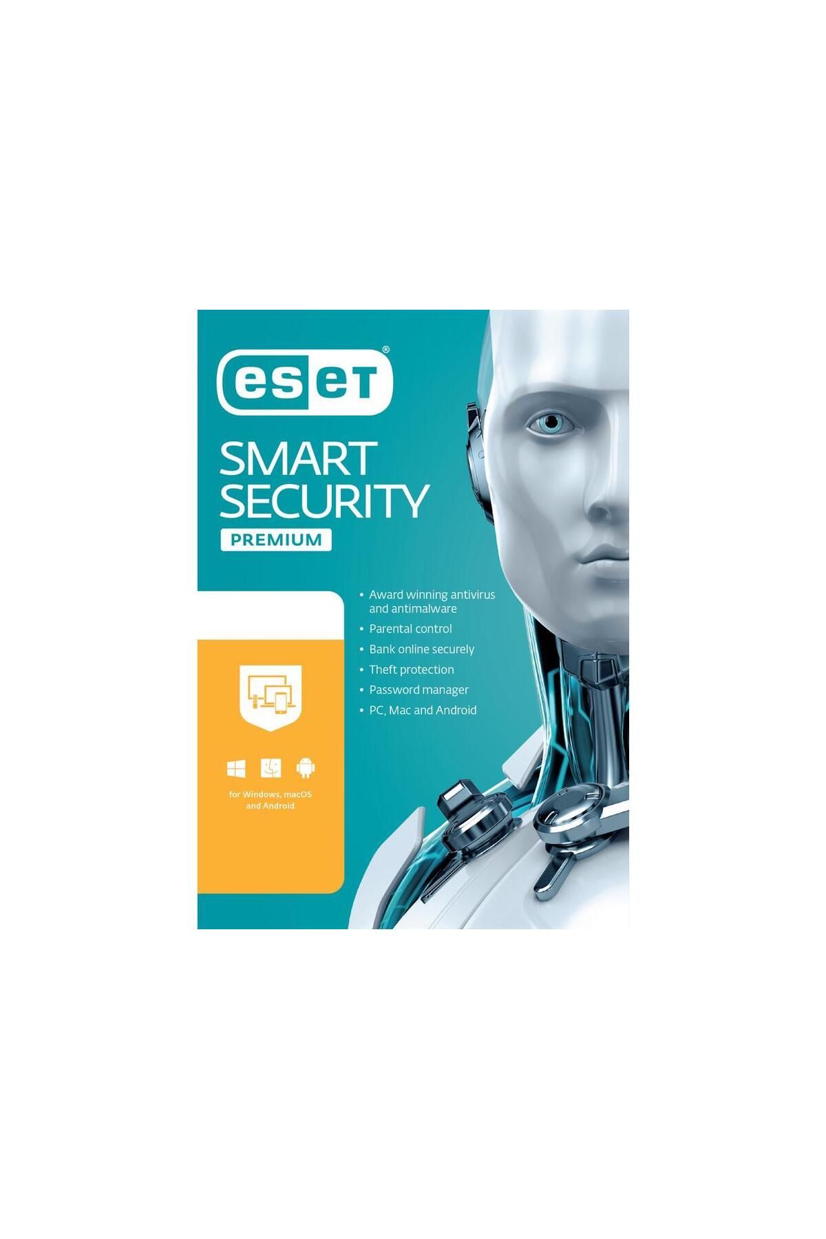 Eset Smart Security Premium 2023 -3 Cihaz 1 Yıl Dijital Aktivasyon