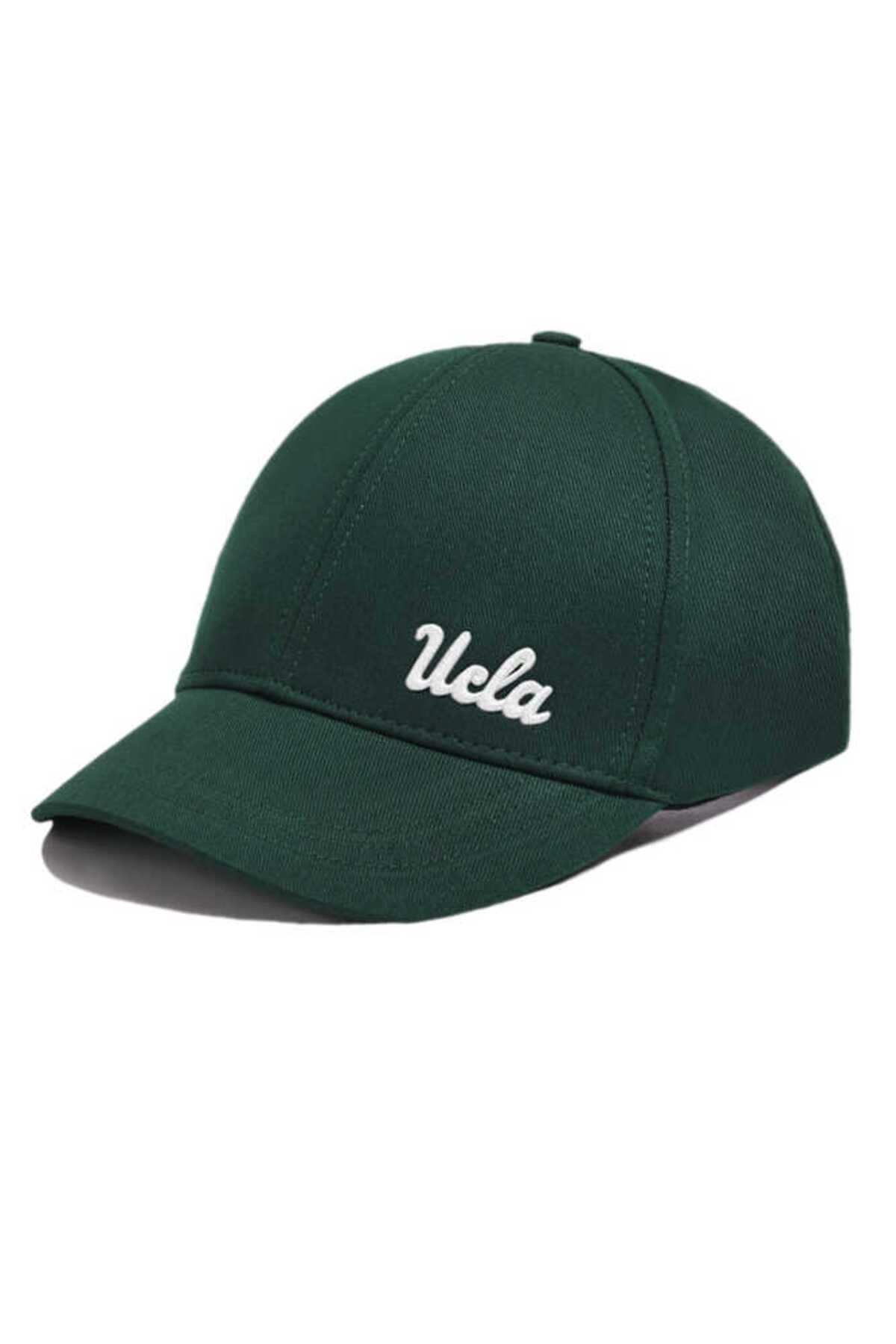 Ucla Jenner Yeşil Baseball Cap Nakışlı Şapka