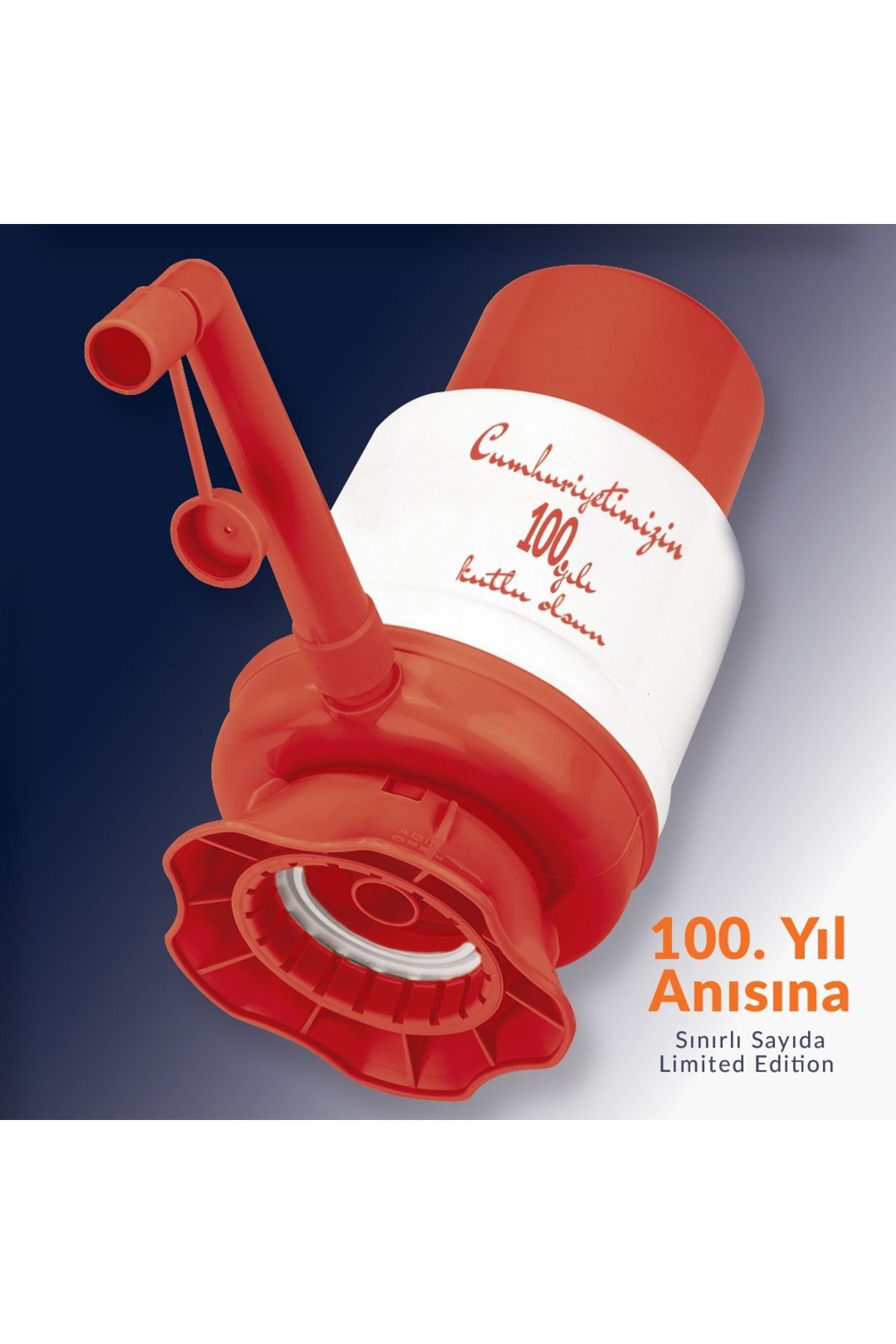 TEKBAY Limited Edition 100. Yıl Logolu Su Pompası