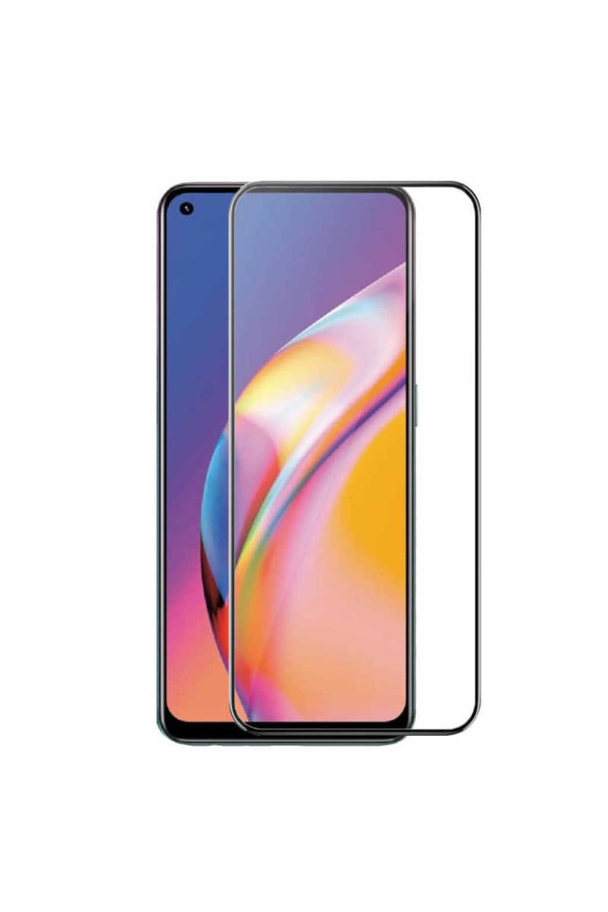 GRABONO Huawei P40 Lite Uyumlu Ekranı Tam Kaplayan Seramik Ekran Koruyucu Siyah