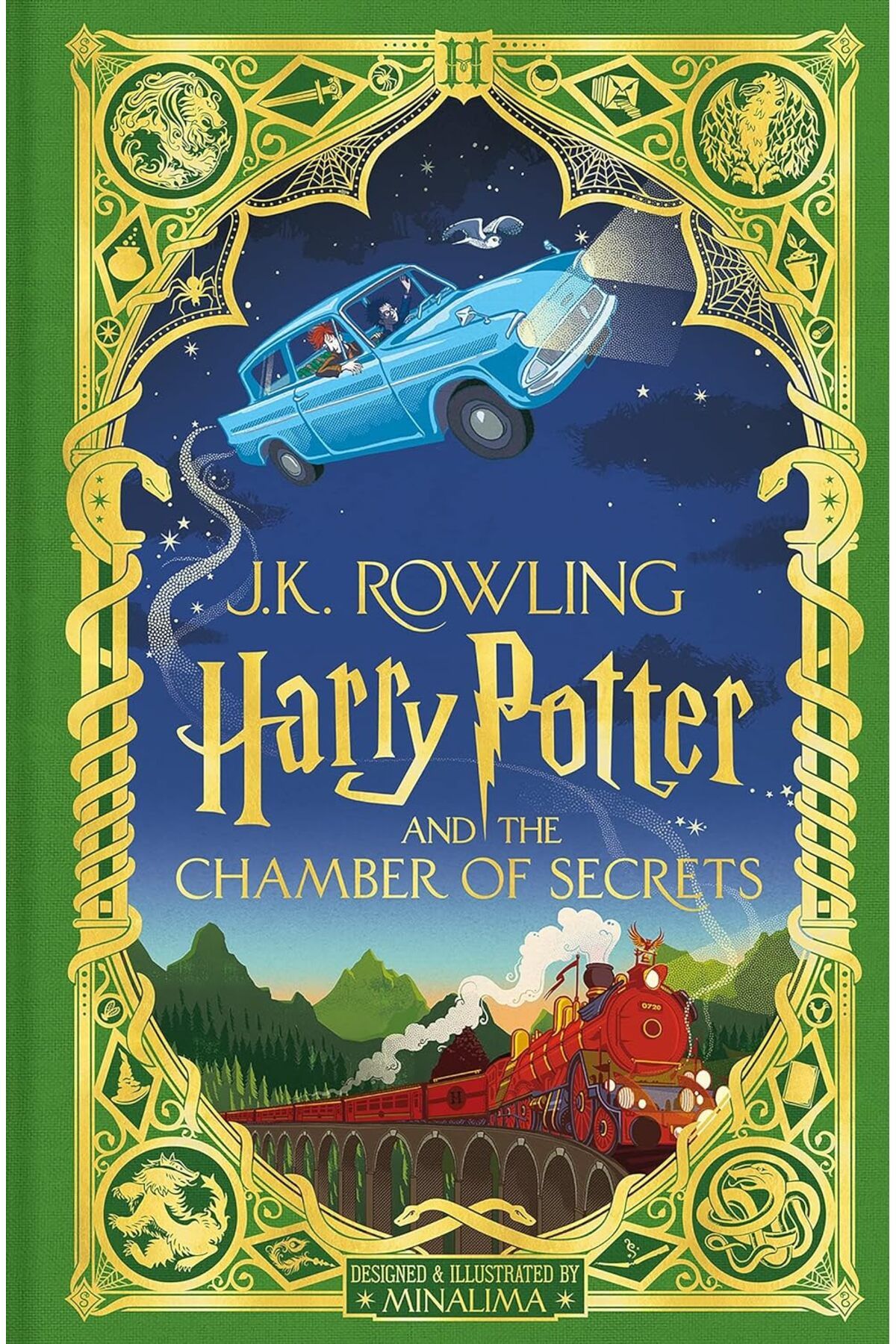 Kolektif Kitap Harry Potter and the Chamber of Secrets: MinaLima Edition - Ciltli