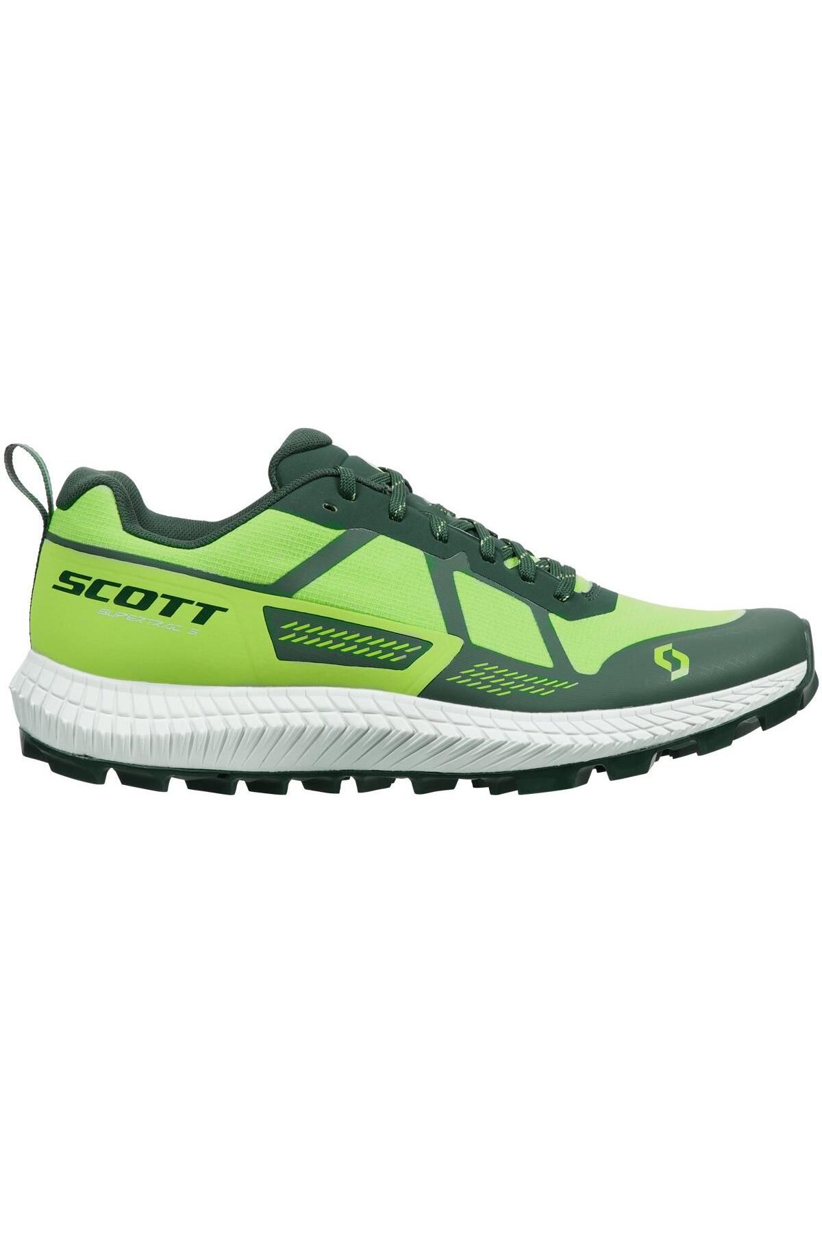 SCOTT Supertrac 3 Erkek Patika Koşu Ayakkabısı-YEŞİL