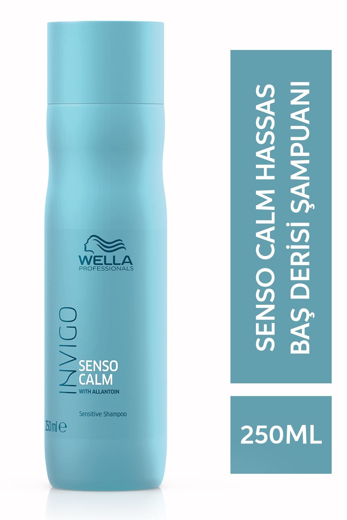 wella Professionals Wella Professional Invigo Senso Calm Parfümsüz Yatıştırıcı Şampuan 250 ml-beautybar-2111242