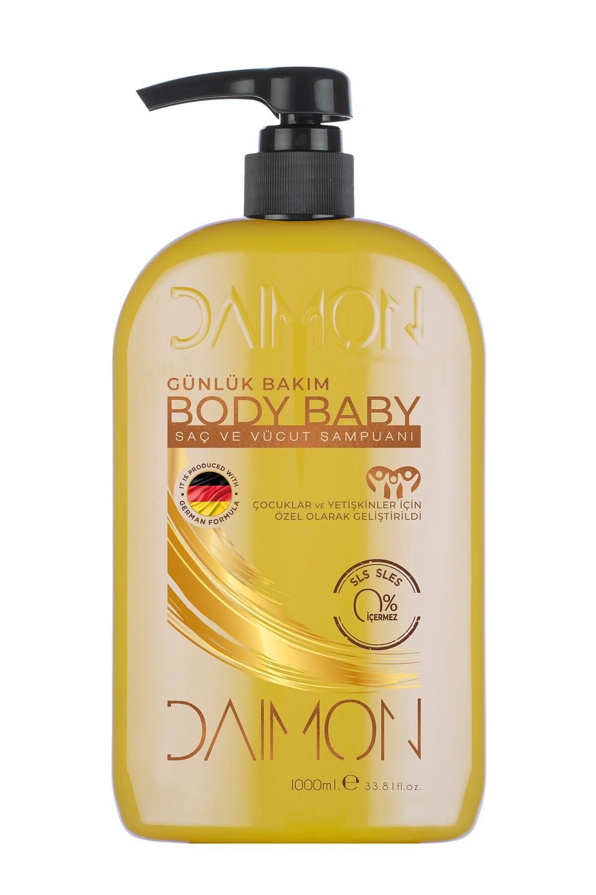 DAIMON Premium Series Günlük Bakım Vegan Body Baby Şampuan 1000 ml