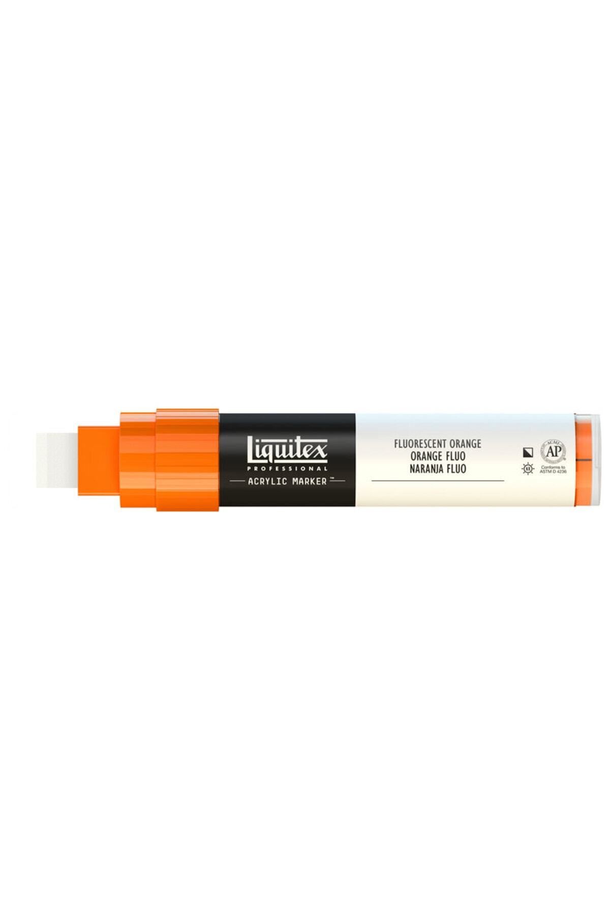 Liquitex Akrilik Kalem - 15mm - Fluorescent Orange