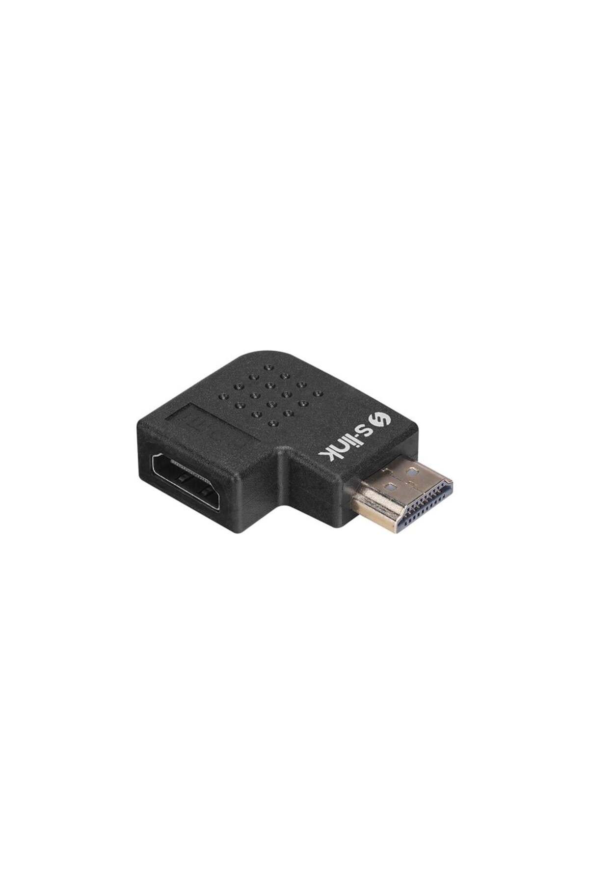 S-Link SW-KC020 HDMI M to HDMI F 90 Derece Adaptör
