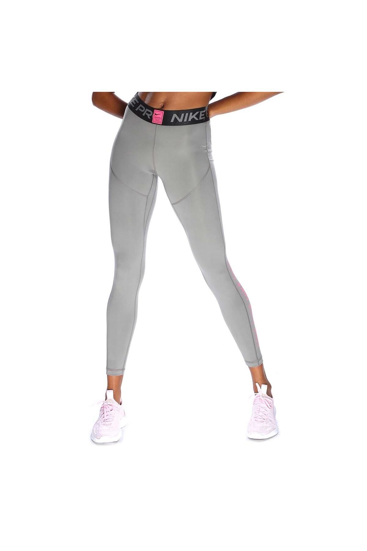 Nike Dri-Fit Kadın Gri Günlük Stil Tayt