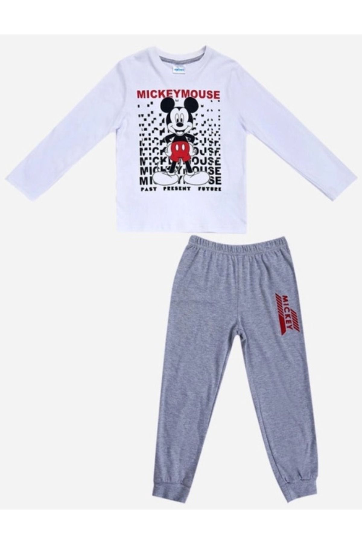 Mickey Mouse Erkek Çocuk Pijama Takımı