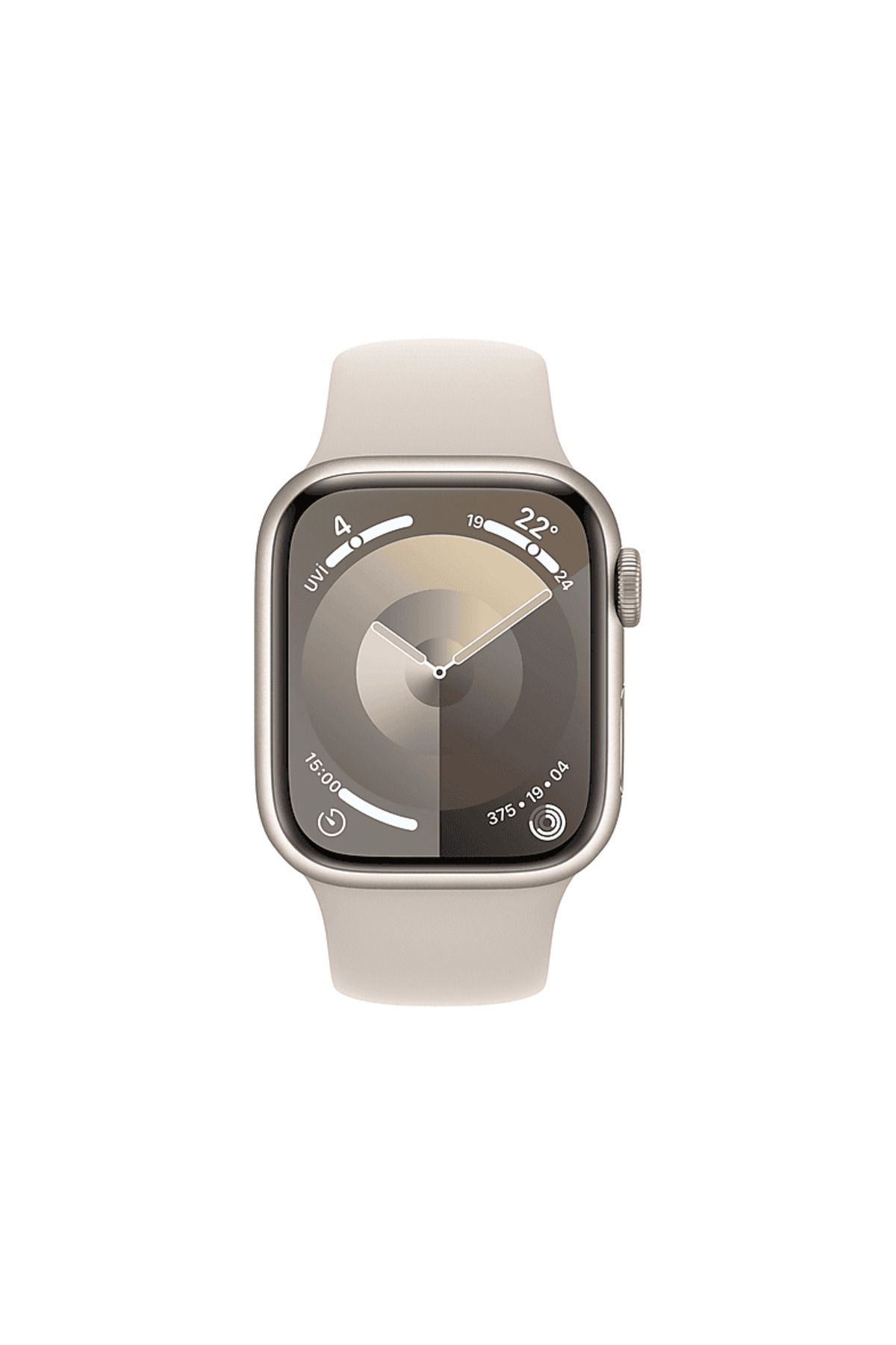 Apple Watch Series 9 GPS + Cellular MRHN3TU/A 41 mm Yıldız Işığı Alüminyum Kasa ve Yıldız Işığı Spor Kord