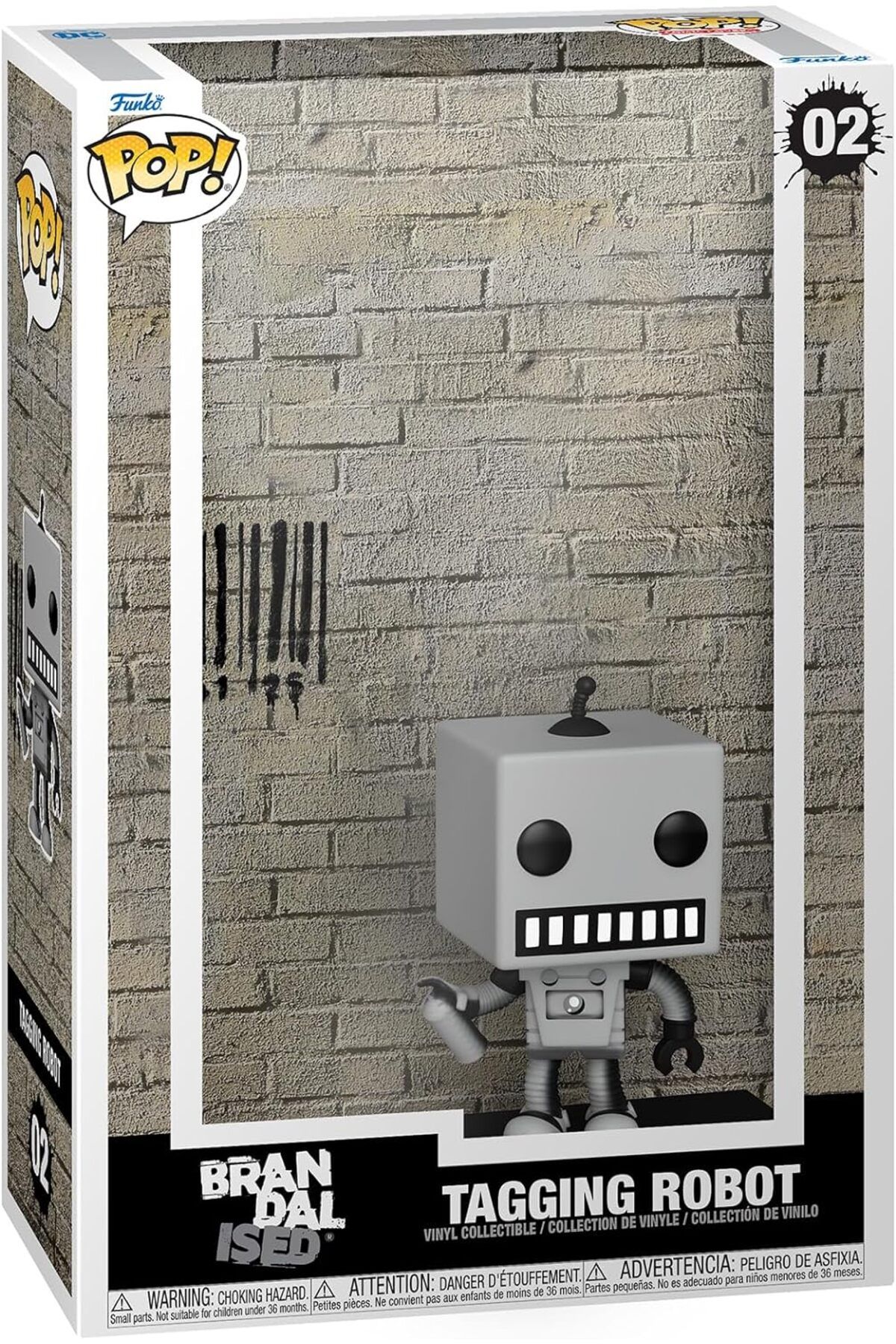 Funko Pop! Art Cover: Brandalised - Tagging Robot