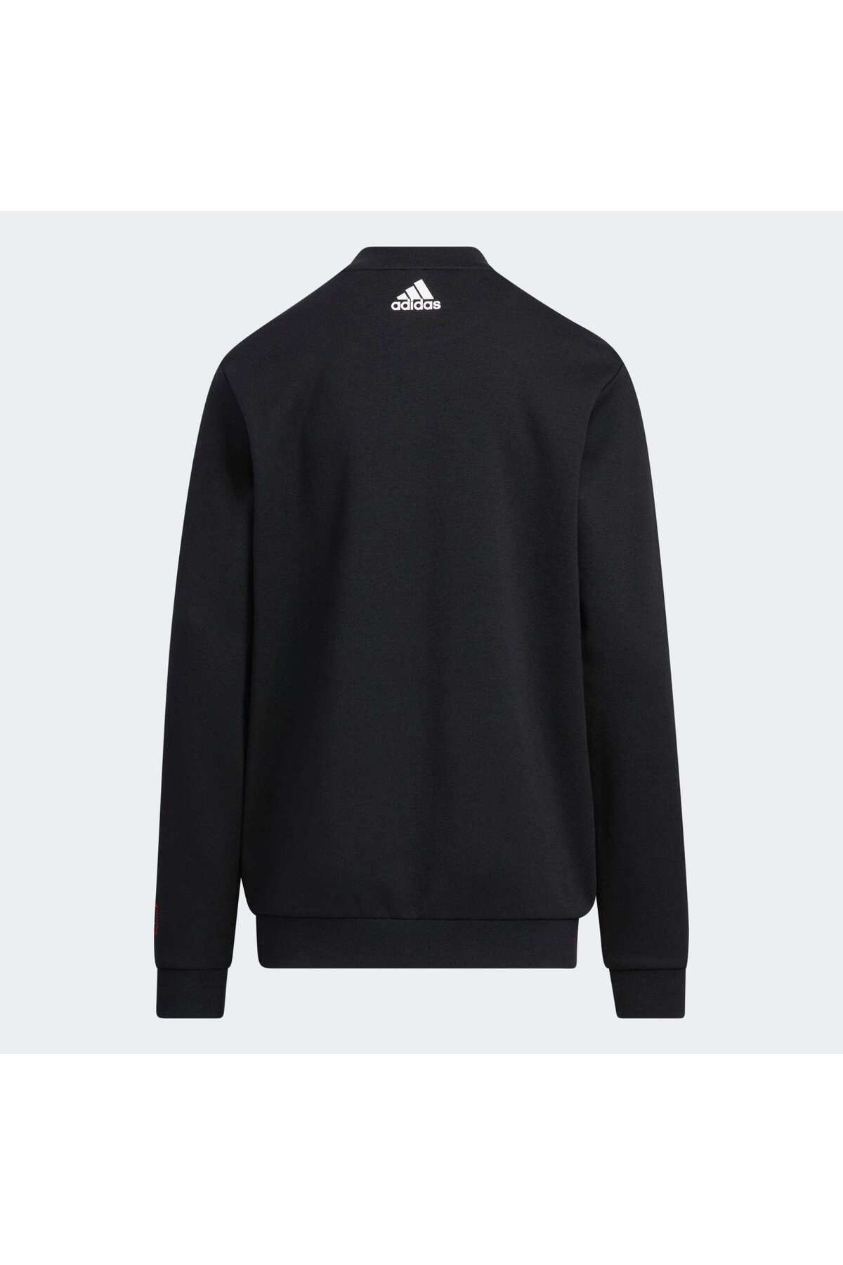 adidas Knit Crew Çocuk Siyah Sweatshirt (HZ0216)