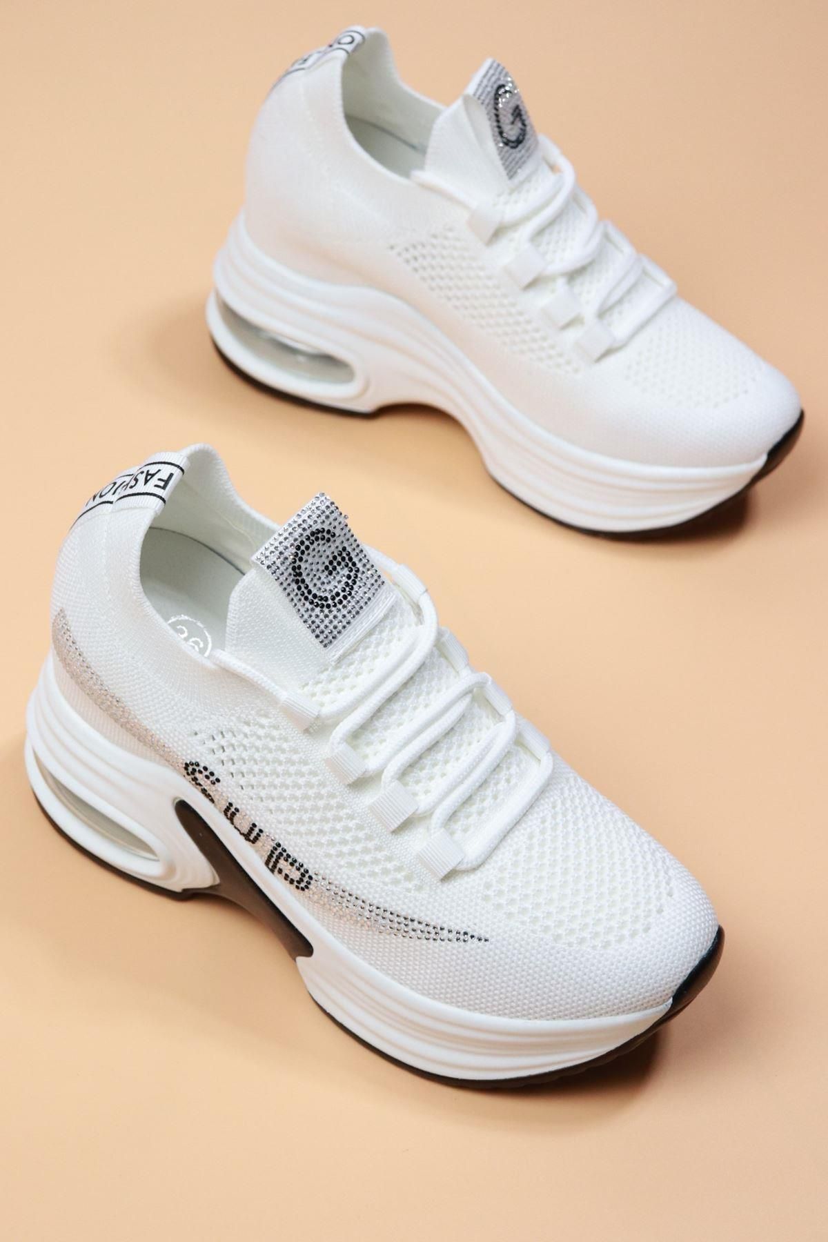 Guja - 23y300 - 3 Beyaz Kadın Sneakers