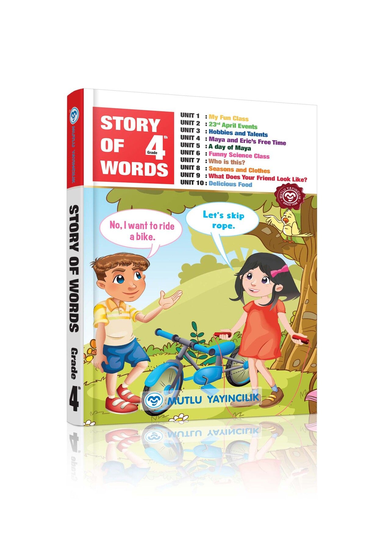Mutlu Yayıncılık MUTLU YAYINCILIK Story Of Words 4.Sınıf ( İngilizce Hikaye Serisi 10’lu ) Yeni Ürün 2024
