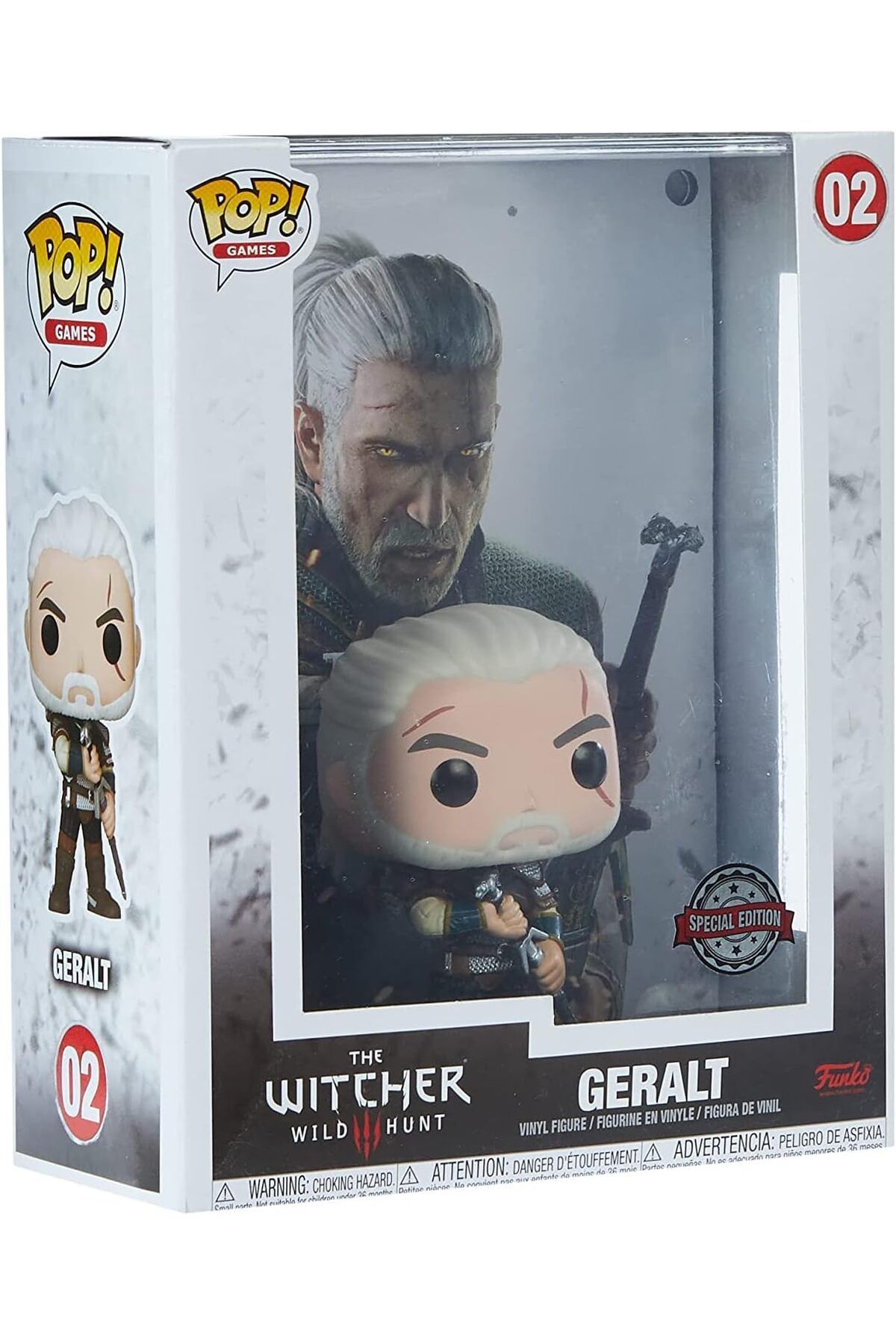 Funko ! POP Games EXCL Witcher 3 Geralt