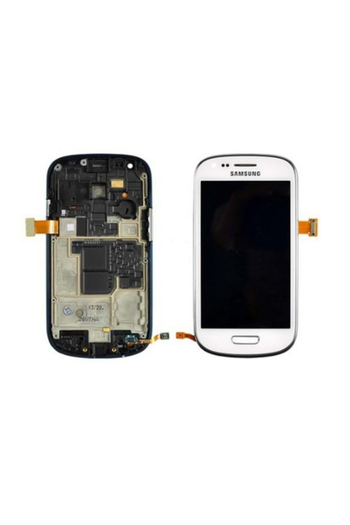 Samsung Galaxy S3 Mini I8190  Uyumlu Lcd Ekran Dokunmatik Beyaz