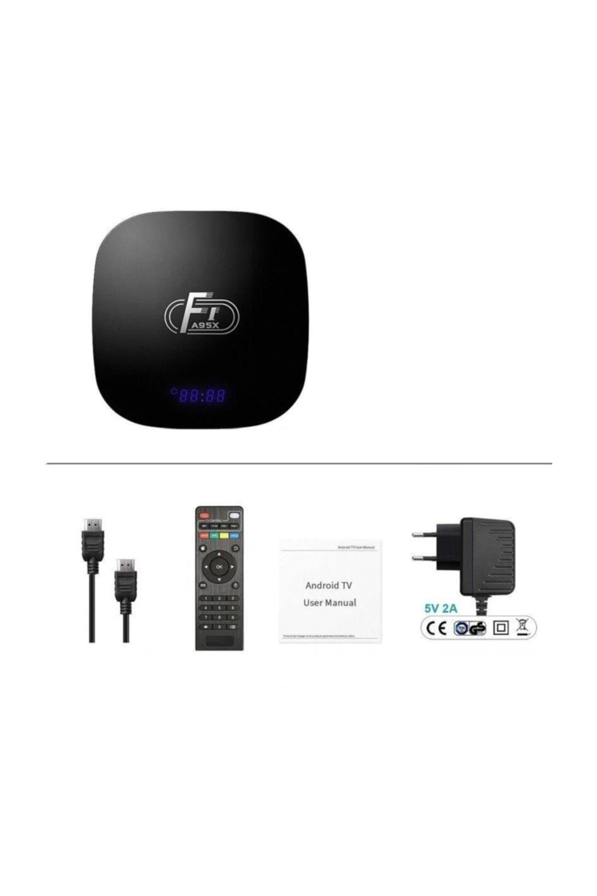 Wechip A95x F1 Android 8.1 Tv Box Netflix Youtube Akıllı Tv Kutusu