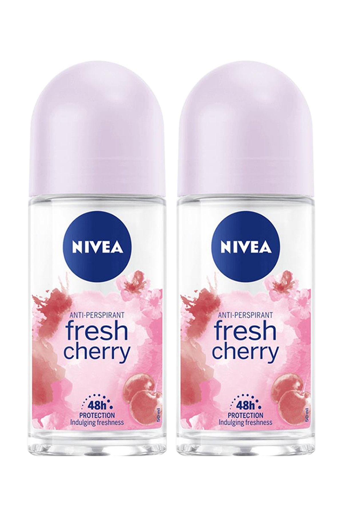 NIVEA Fresh Cherry 48 Saat Koruma Roll-on 50 Ml X 2 Adet