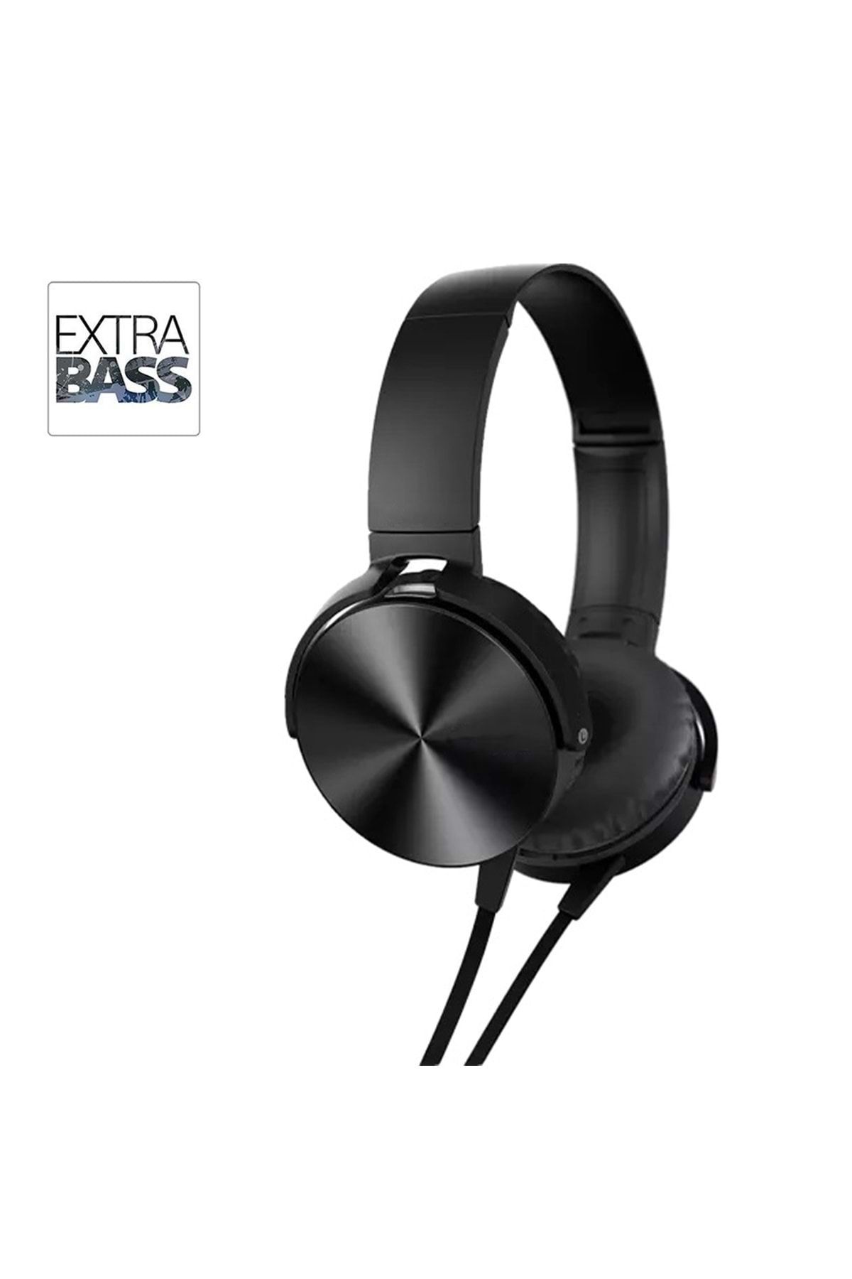 Shotex Oppo Reno2 Z Cep Telefonu Uyumlu Siyah Mikrofonlu Kulaküstü Extra Bass Kulaklık