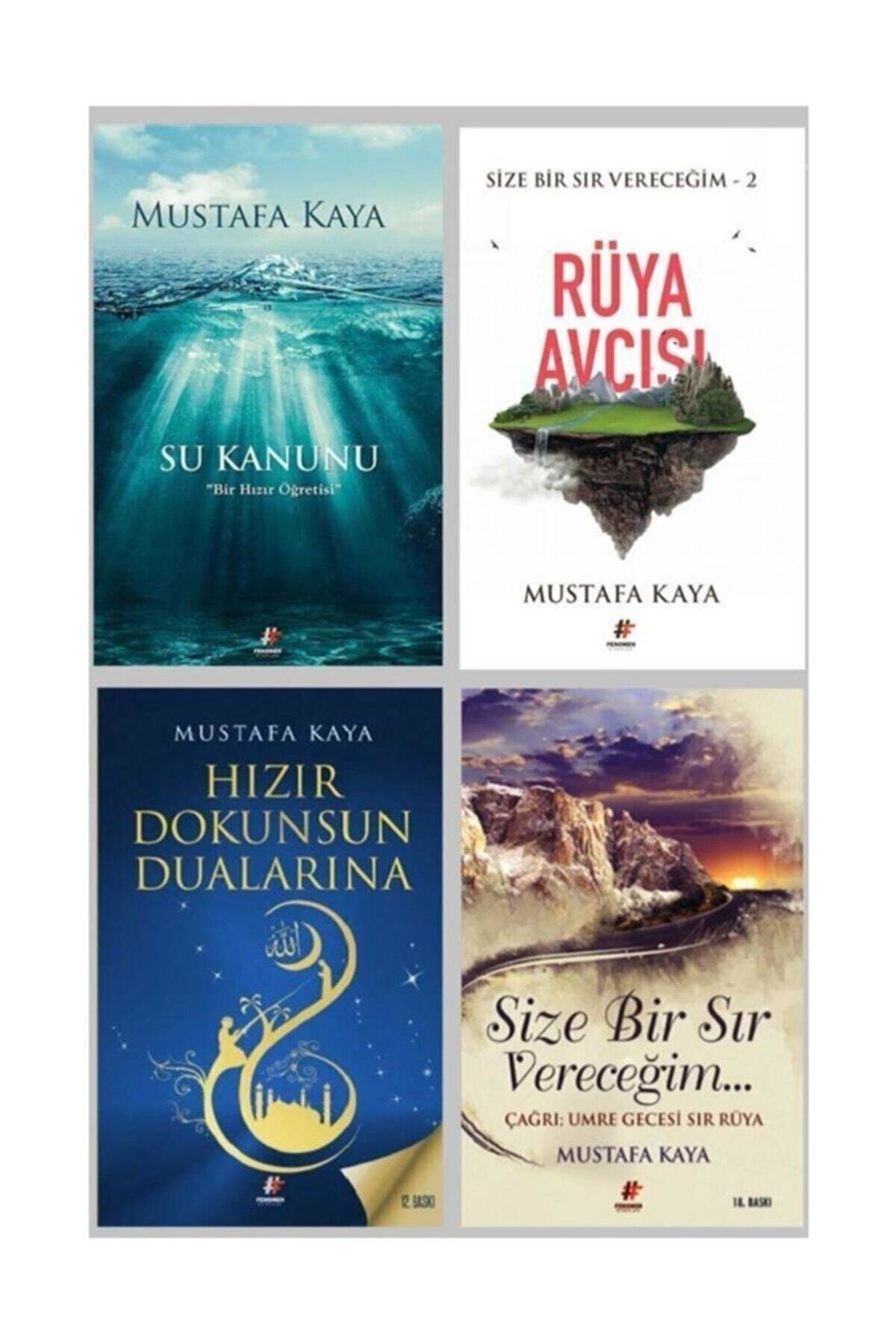 Fenomen Kitap Mustafa Kaya Seti 4 Kitap Hızır Dokunsun Su Kanunu Size Bir Sır Vereceğim Rüya Avcısı