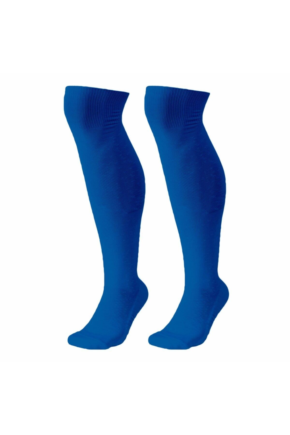 Vee Unisex Sax Mavi Futbol Çorabı