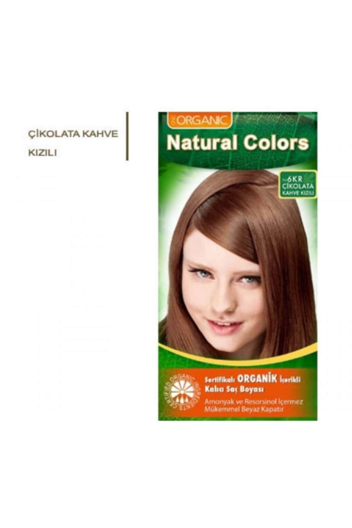 Natural Colors Saç Boyası - Çikolata Kahve Kızılı 6KR 8697722240290