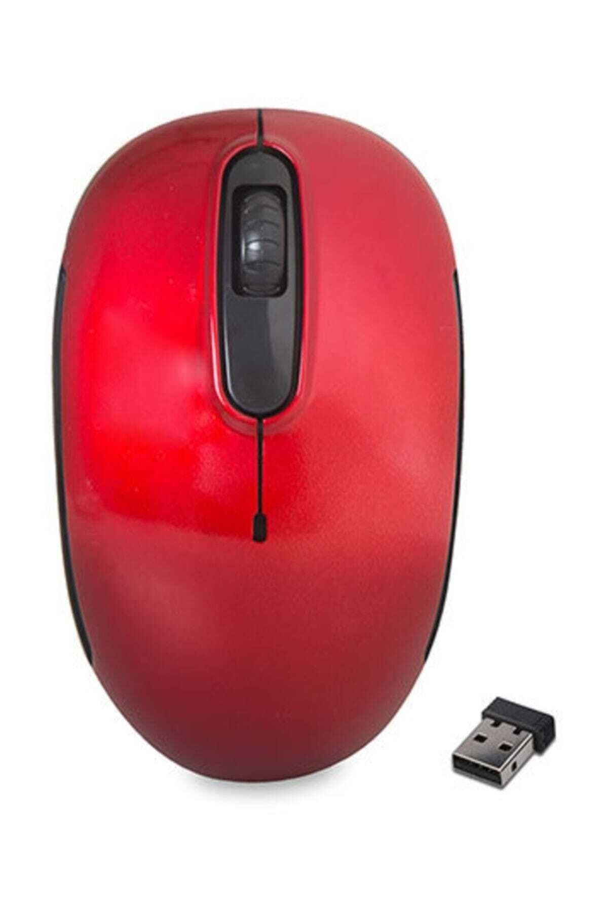 Everest Smw-666 Usb Kırmızı 2.4ghz Optik Wireless Mouse