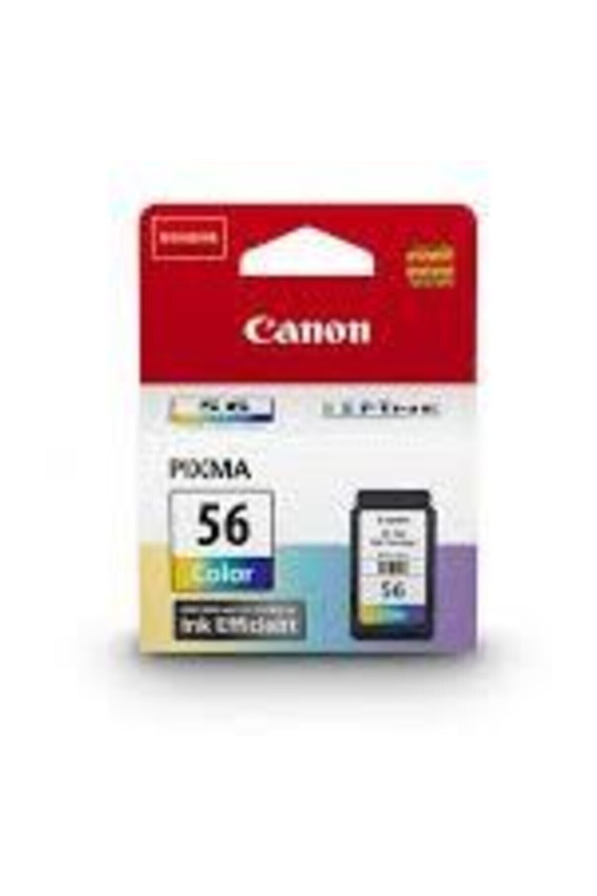 Canon CL-56 Renkli Orijinal Kartuş (Bitmeyen kartuşa uyumlu delik ve hazır) - Pixma E404/ E464