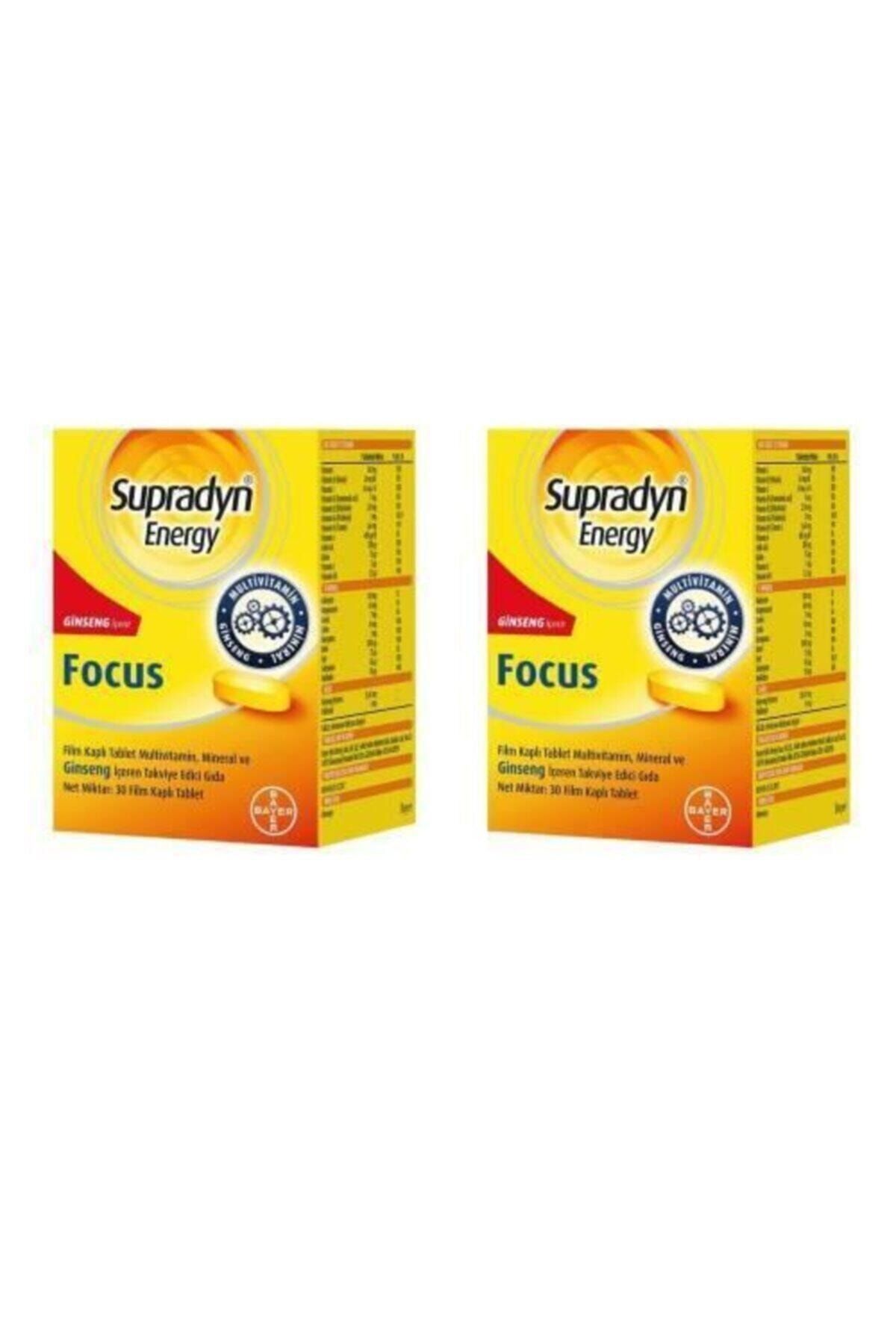 Supradyn Energy Focus 30 Tablet 2 Kutu