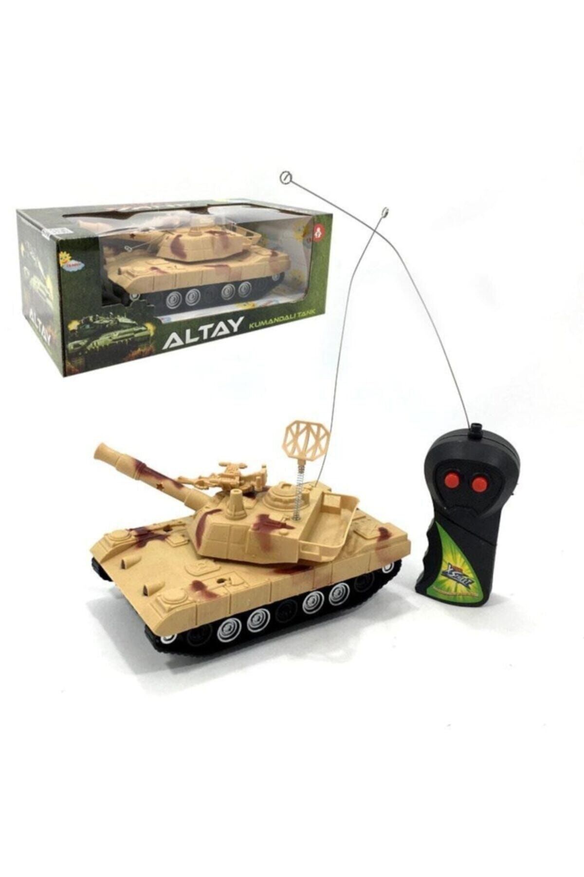 Duman Oyuncak Altay Uzaktan Kumandalı Savaş Tankı Dmn866 ( Piller Dahildir 5 Adet )