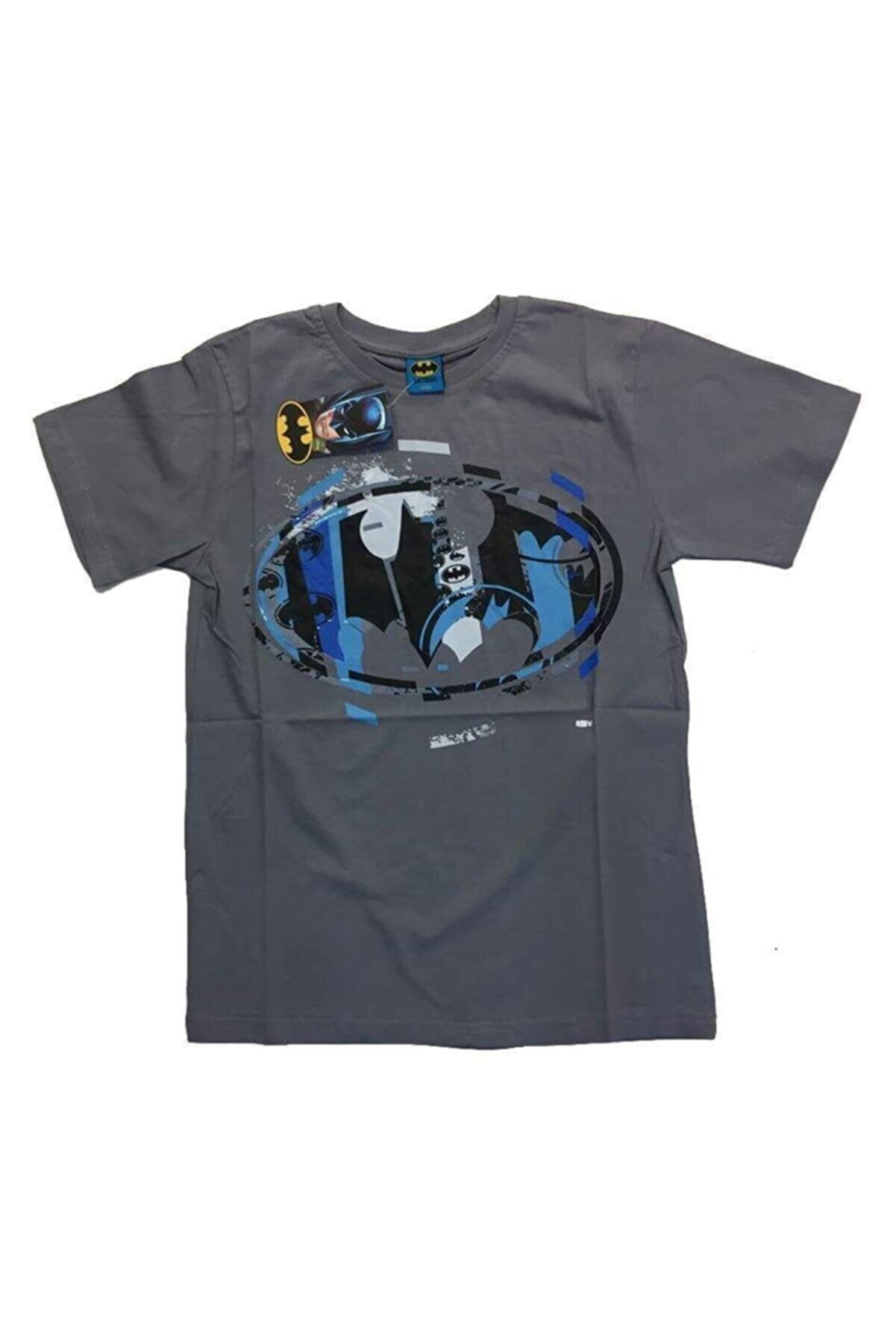 Batman (patch) Koyu Gri Unisex Orijinal Lisanslı T-shirt