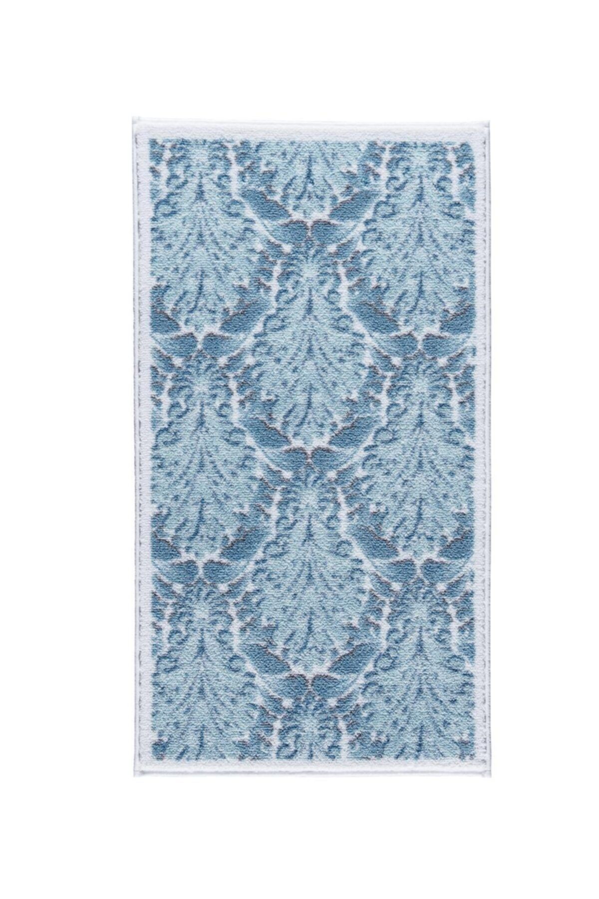 Confetti Ornamental 57x100 Mavi Banyo Halısı