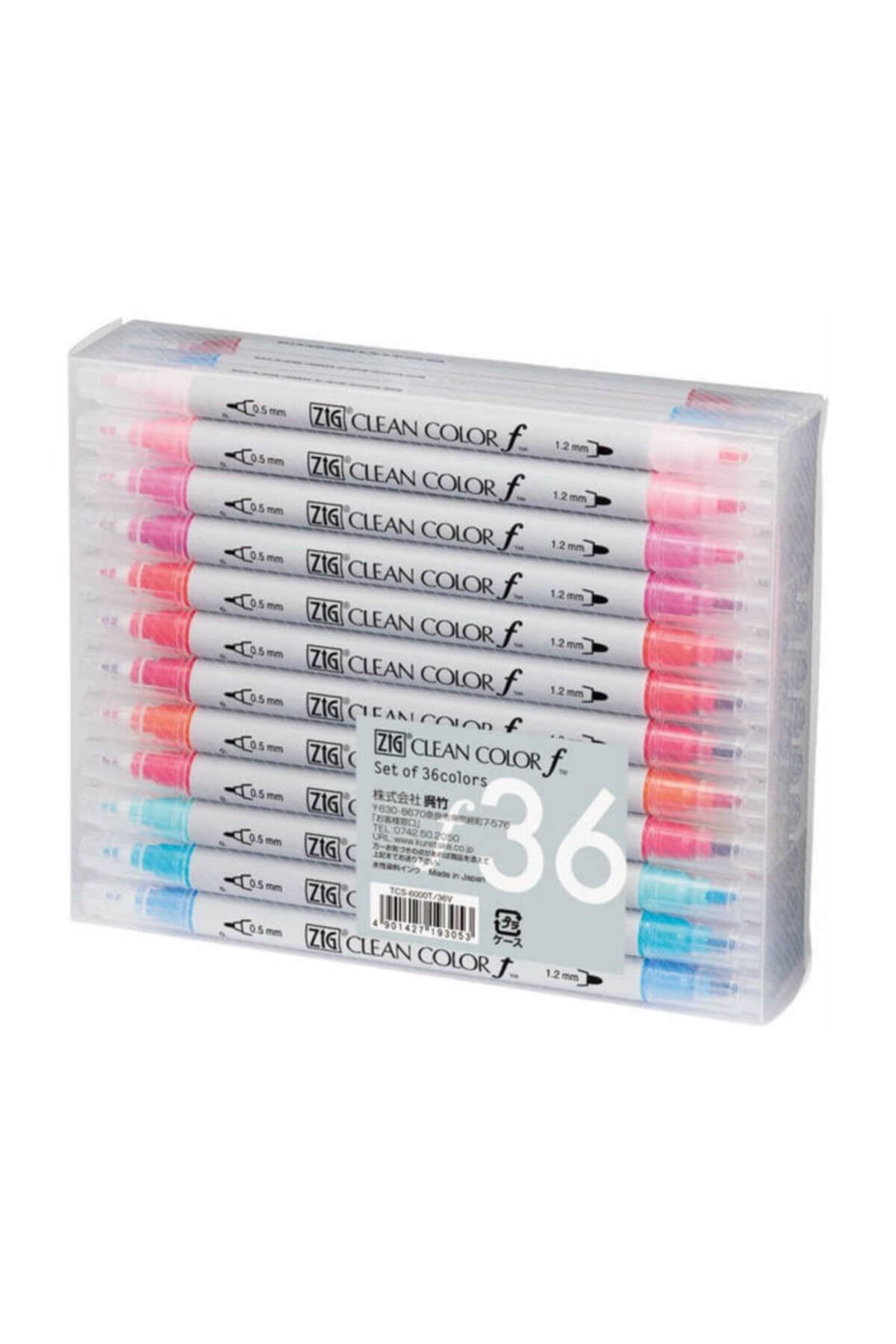 Zig Clean Color F Çift Uçlu Kalem 36 Renk Set