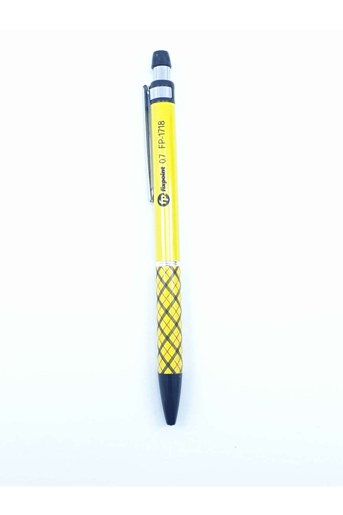 FixPoint Versatil Kalem Metal Silgili Uçlu Kalem 0.7 Mm Sarı