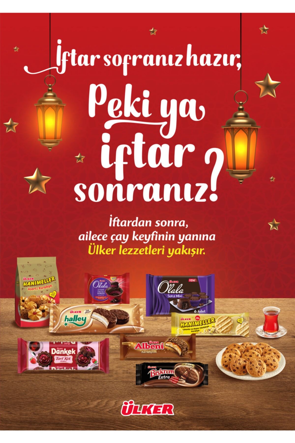 Ülker Iftar Sonrası Bisküvi & Çikolata Paketi