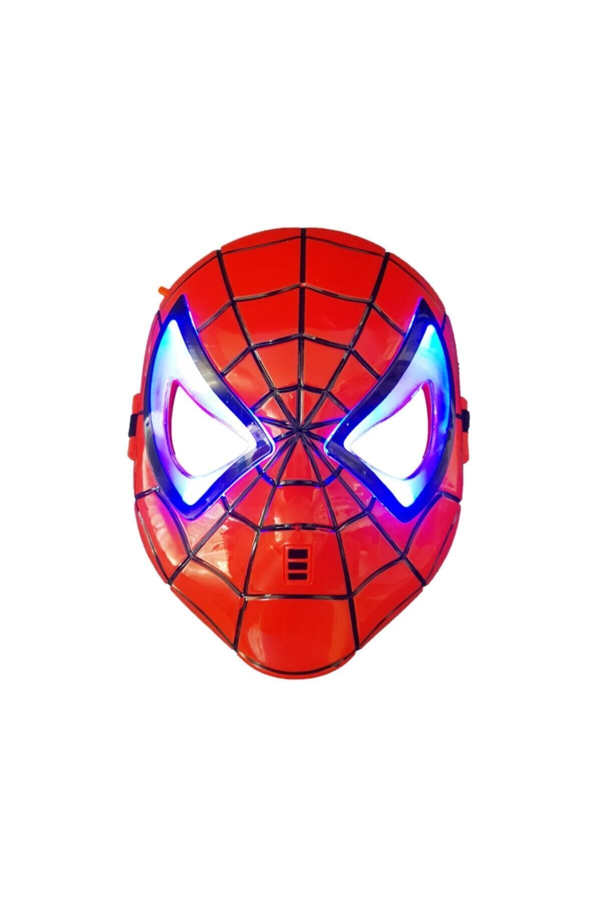 Spiderman Örümcek Adam Işıklı Maske