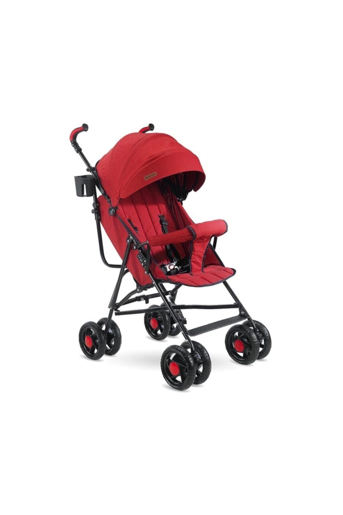 Babyhope Sc-100 Baston Bebek Arabası Kırmızı /