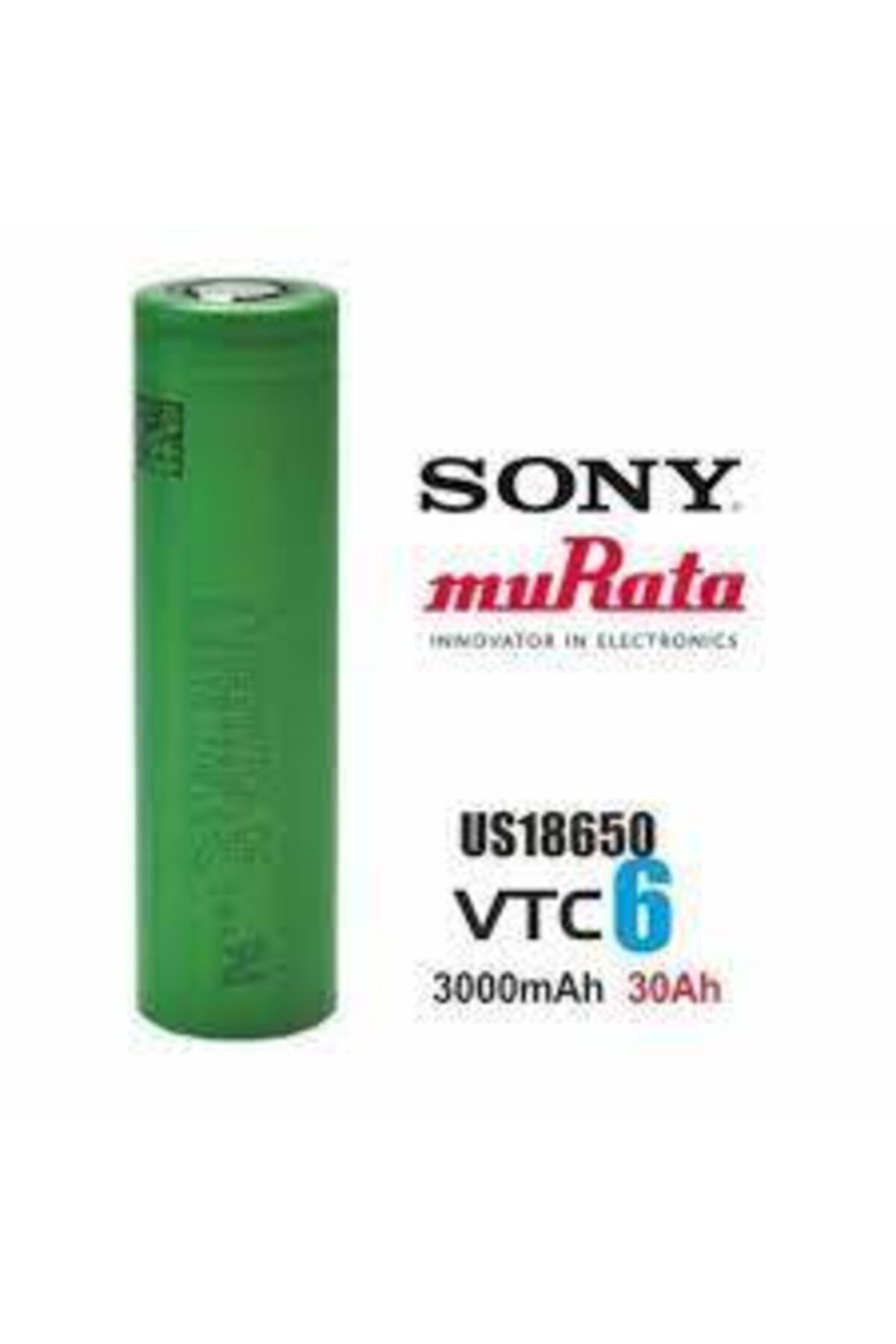 Sony Vtc6 3.7 V.3000 Mah.li-ıon Şarjlı Pil