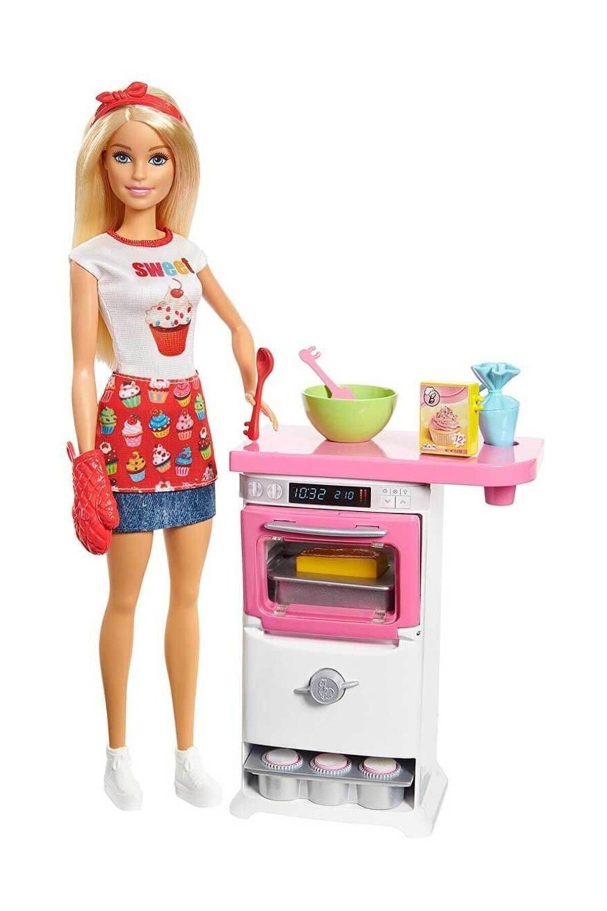 Barbie Mutfakta Oyun Seti FHP57 T000FHP57