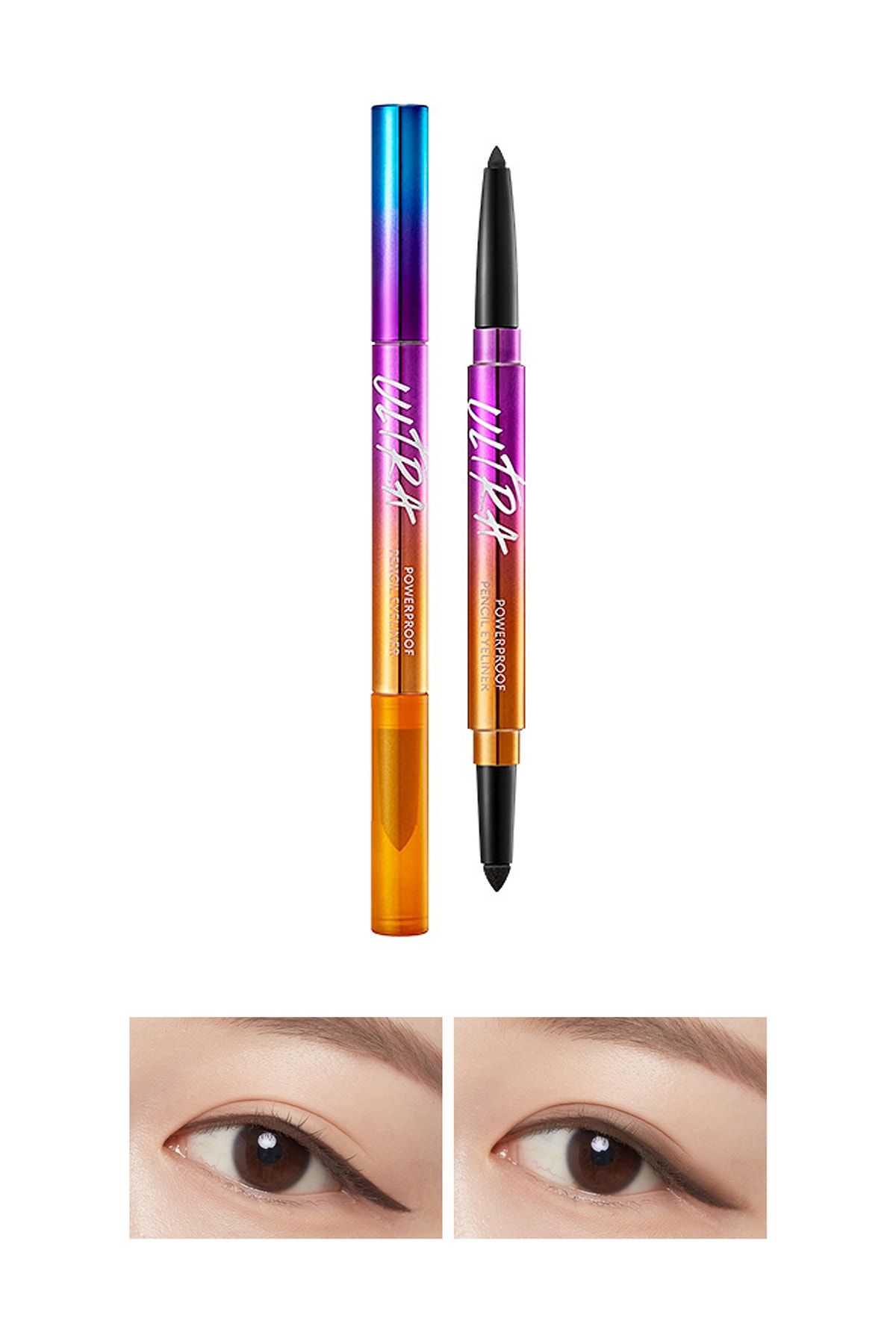 Missha Suya Dayanıklı Kalıcı Jel Göz Kalemi Ultra Powerproof Pencil Eyeliner Ash Brown