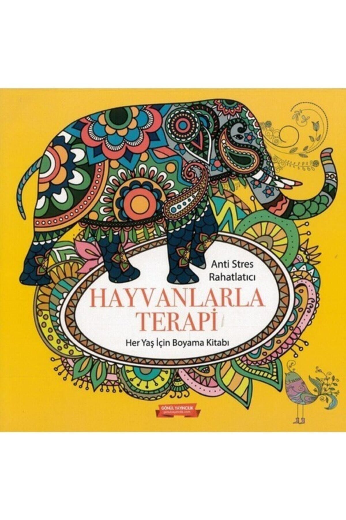 GÖNÜL YAYINCILIK Mandala Hayvanlarla Terapi - Her Yaş Için Boyama Kitabı