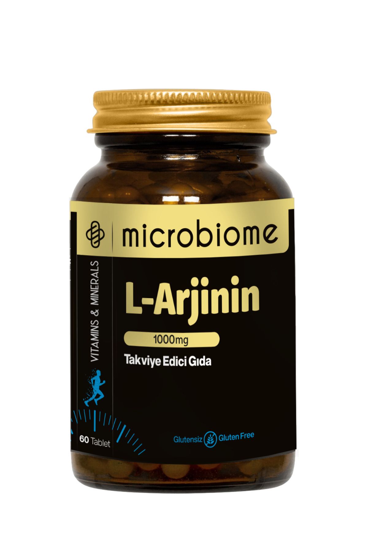 Microbiome L-arjinin 1000 Mg 60 Tablet ( L-arginine )