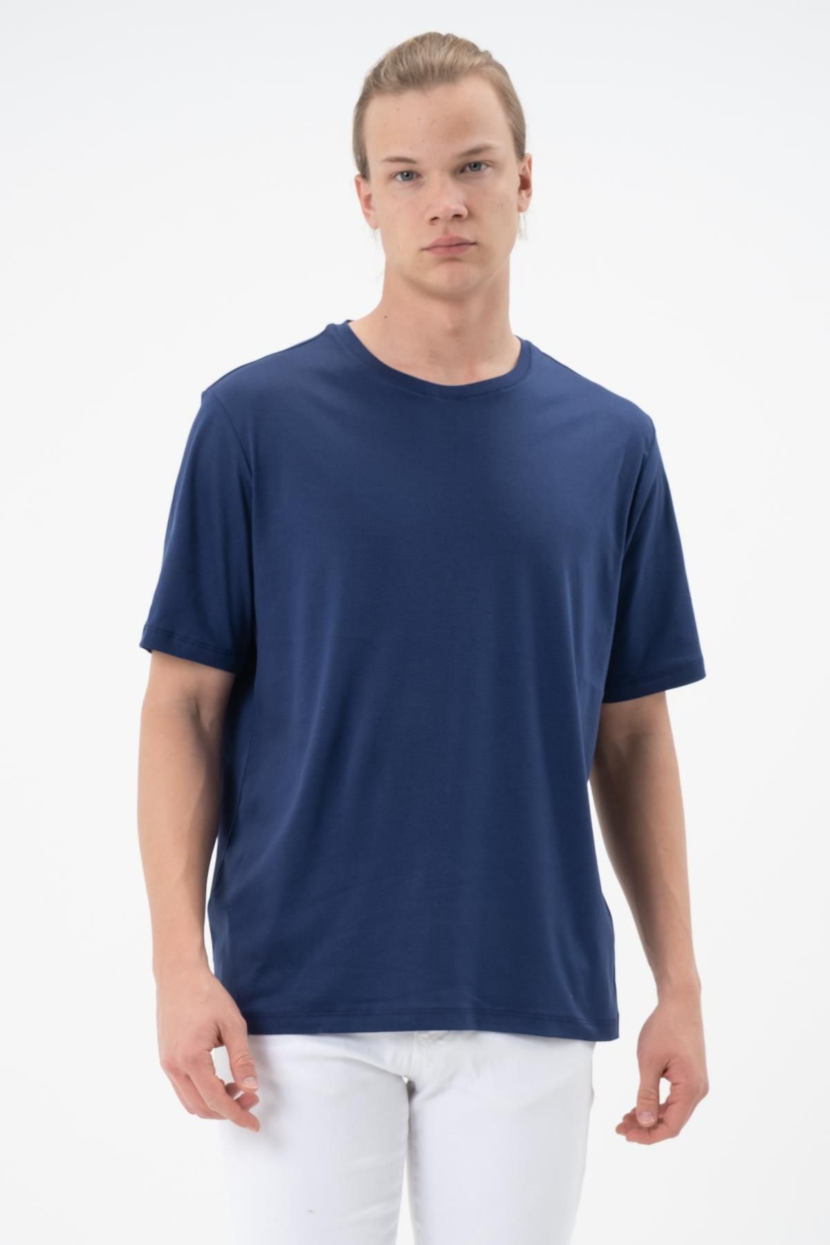 Rich Erkek Tişört Merserize T-shirt Oversize Tshirt