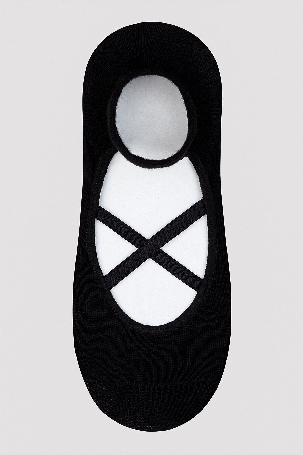 Penti Siyah Plates-yoga Çorabı