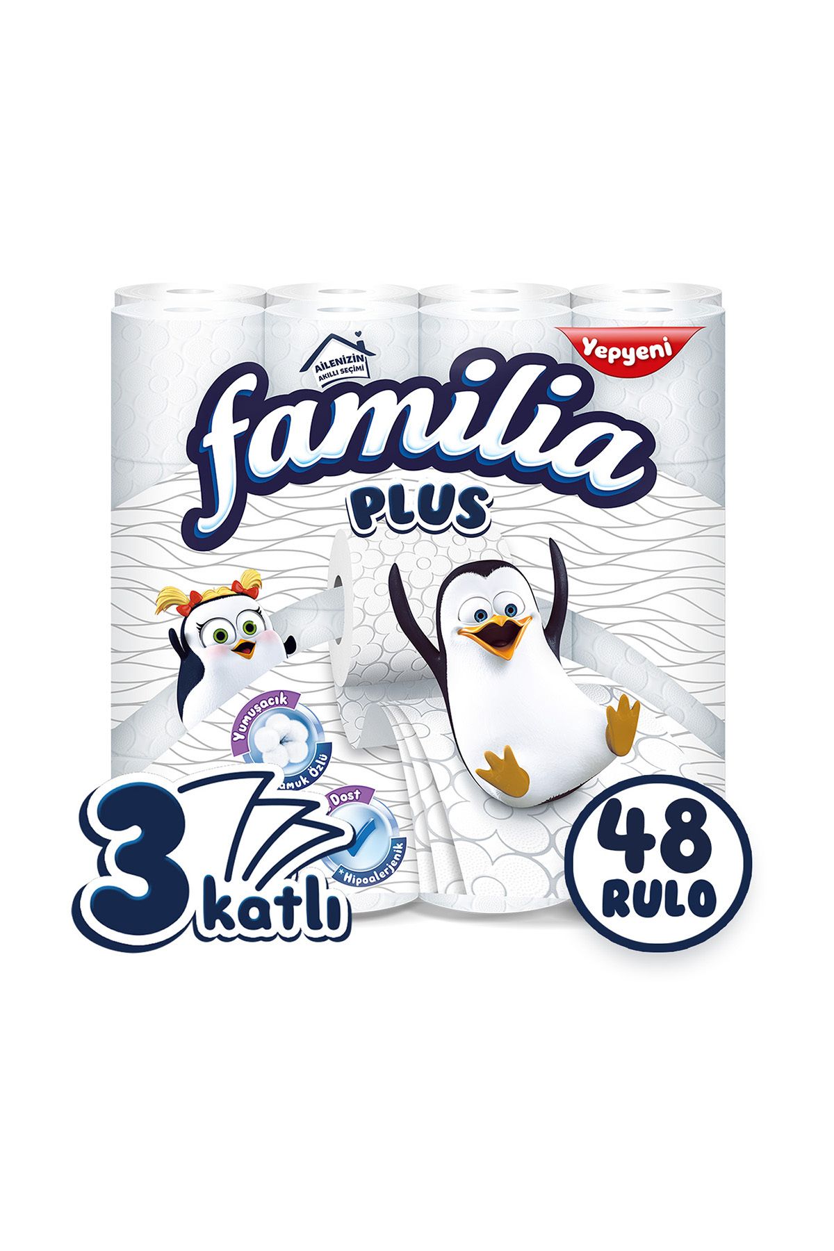 Familia Plus Tuvalet Kağıdı 48 Rulo