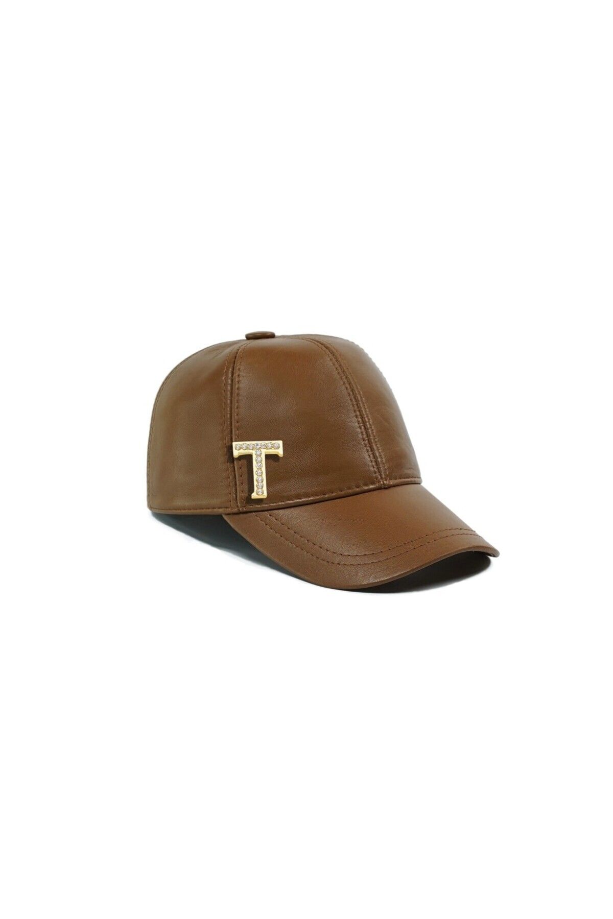twingold Isminize Özel Deri Kep Şapka