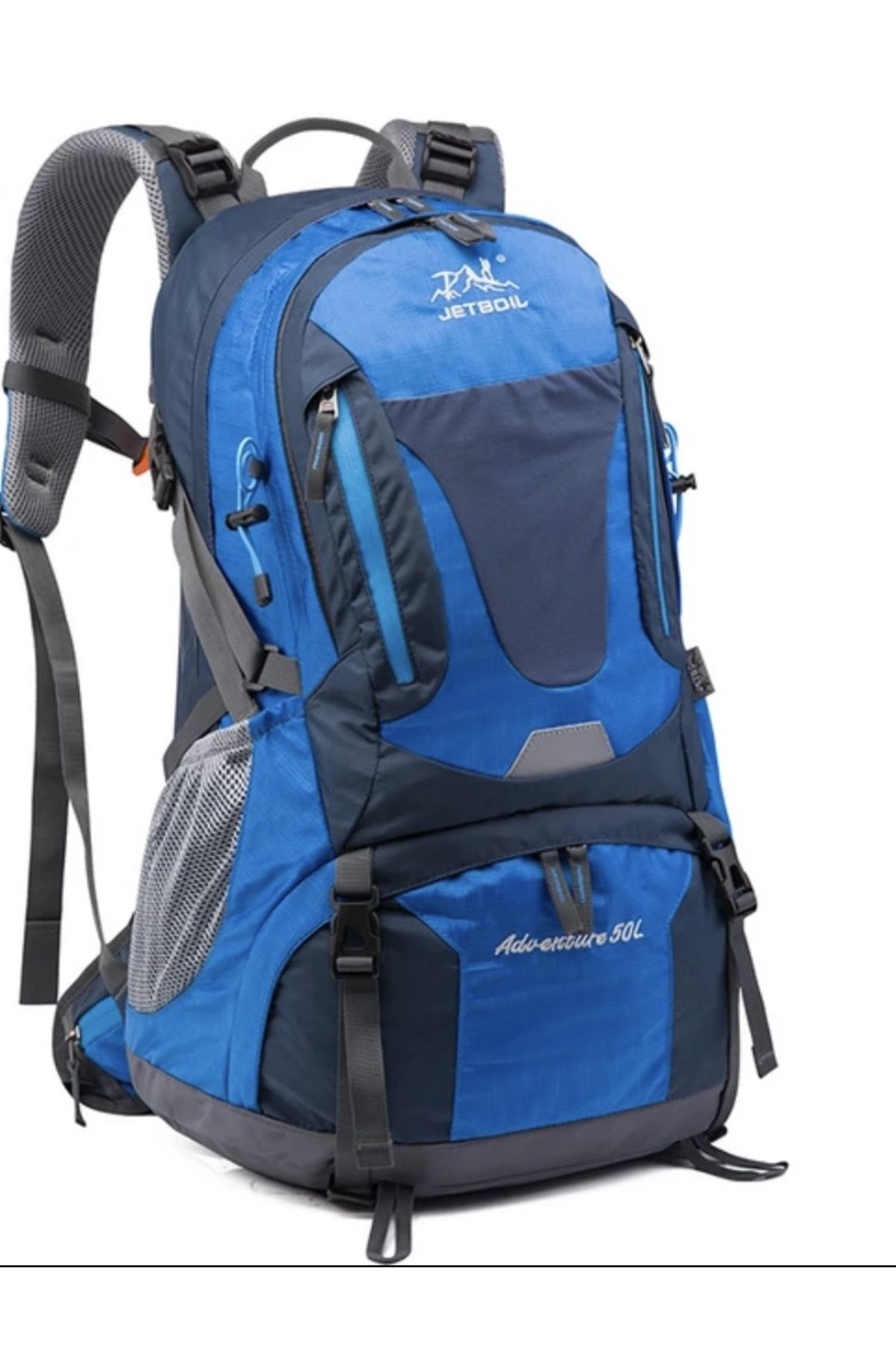 Genel Markalar Dağcı ve Kamp Çantası Tırmanma sırt çantası 50L büyük kapasiteli aşınmaya ve Suya dayanıklı