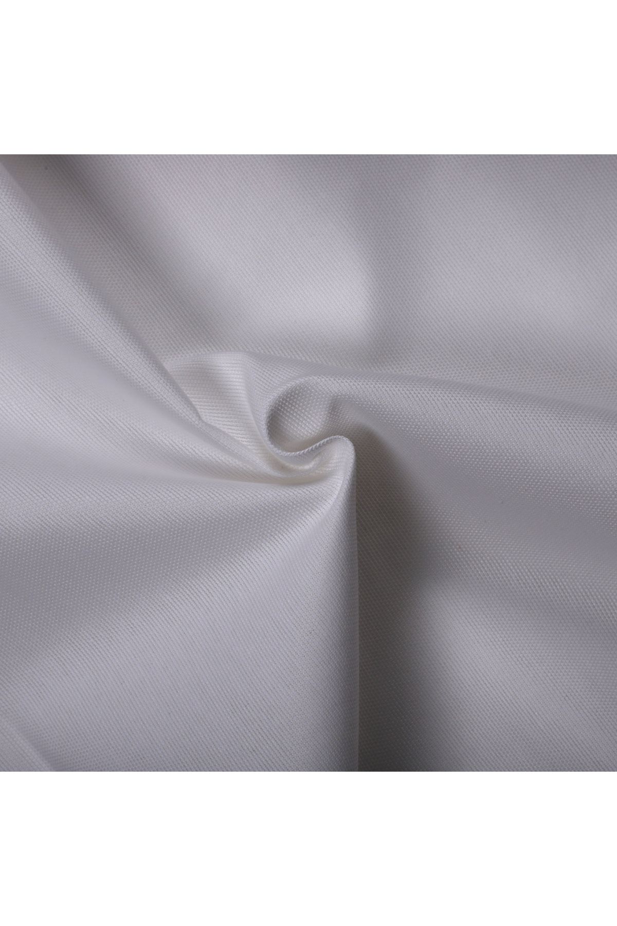 KAMİZ Duck Bezi Punch Keten Kumaşı Beyaz 50x180 Cm