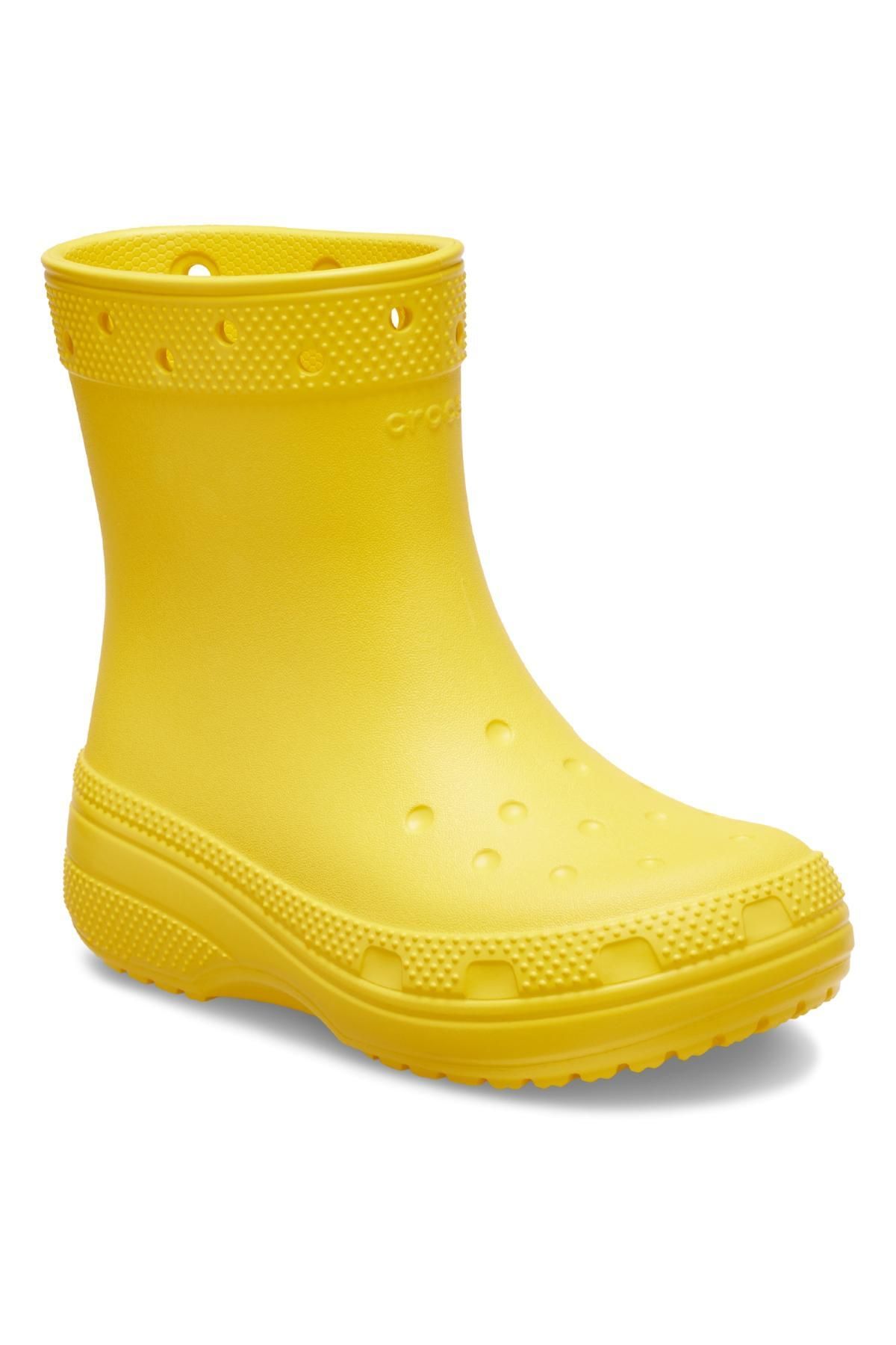 Crocs 208544 Classic Boot K Sarı Çocuk Bot