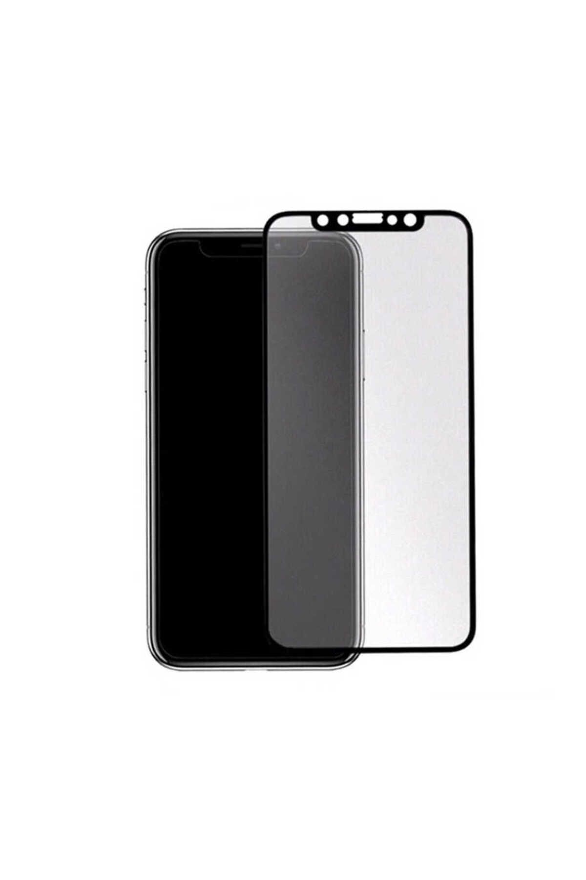 GRABONO Apple iPhone 12 Pro Uyumlu Ekranı Tam Kaplayan Kırılmaz Mat Ekran Koruyucu Siyah